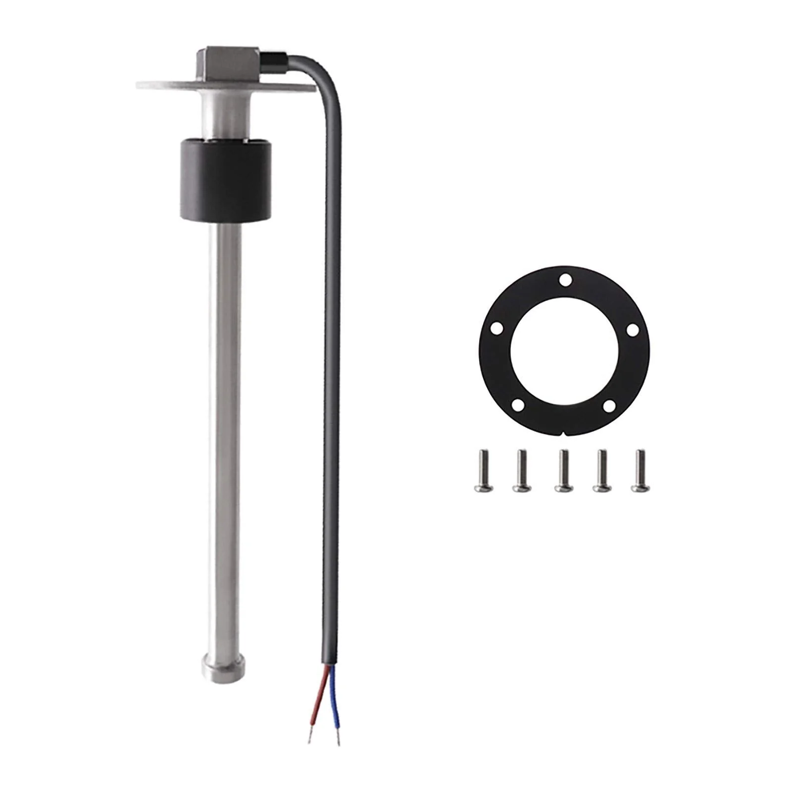 KAOLALI Fuel Level Sensor, Level Sensor, Boat Fuel Transmitter, Fuel Tank Sending Unit, Fits Fuel Gauge Water Level Indicator, 0-190 Ohm 175mm for Motorhomes, Boats