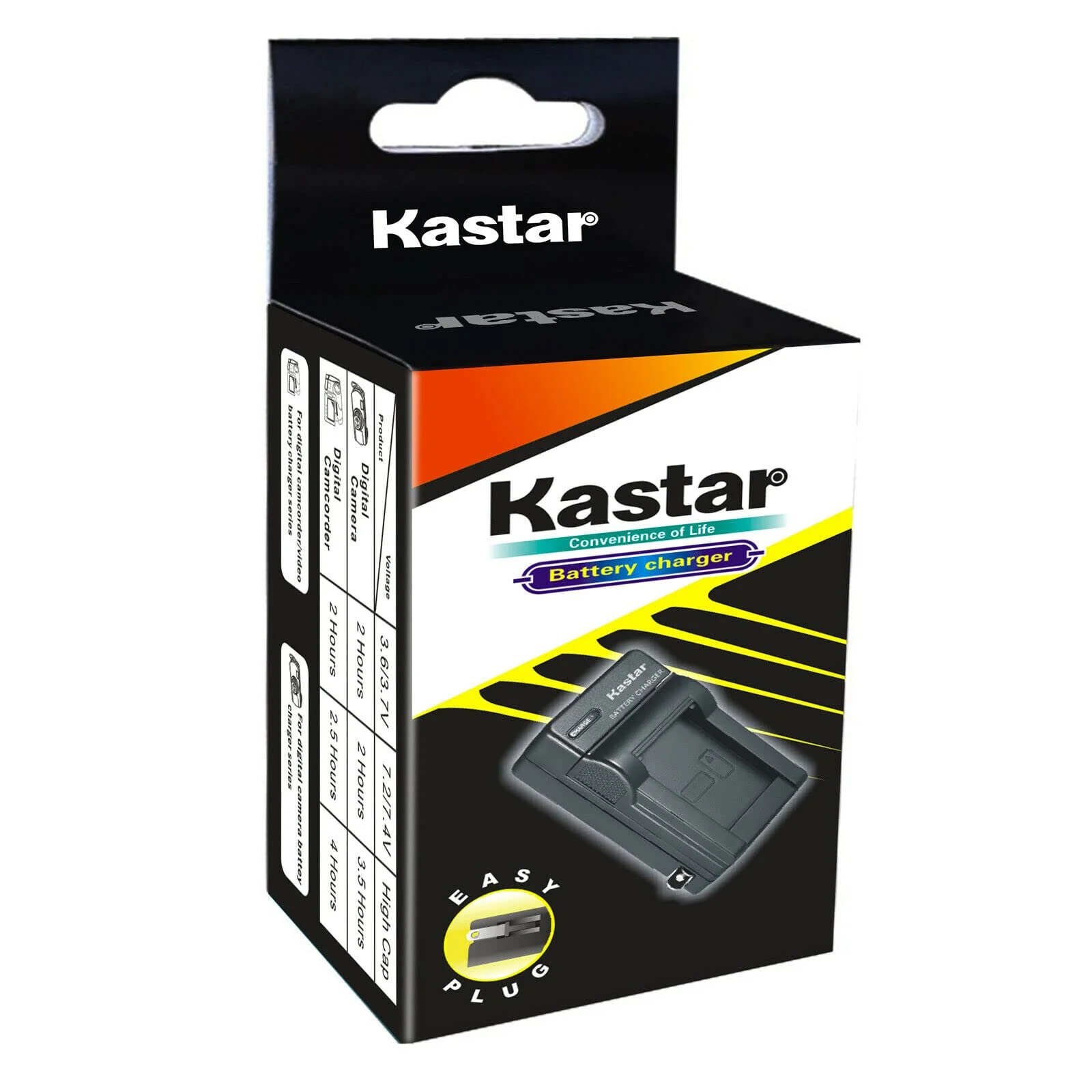 Kastar 1-Pack Battery and AC Wall Charger Replacement for Fujifilm FinePix XP120 FinePix Z10fd FinePix Z20fd FinePix Z30 FinePix Z31 FinePix Z33WP FinePix Z35 FinePix Z37 FinePix Z70 FinePix Z71 1 Charger + 1 Battery - Image 6
