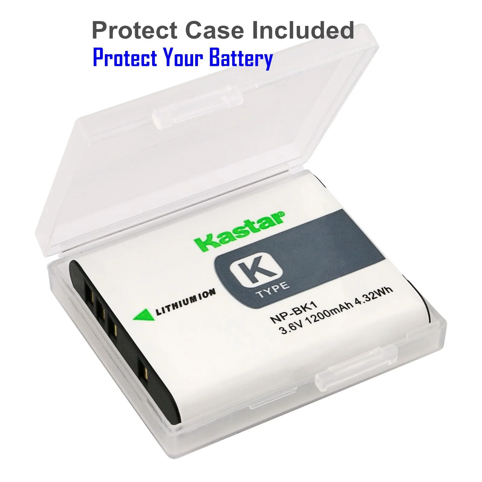 Kastar Battery (X2) & Slim USB Charger for Sony NP-BK1, NPBK1 and Cybershot DSC-W180, DSC-W190, DSC-W370, DSC-S750, DSC-S780, DSC-S950, DSC-S980, Webbie MHS-CM1 HD, MHS-PM1, MHS-PM5, Bloggie MHS-CM5 - Image 5