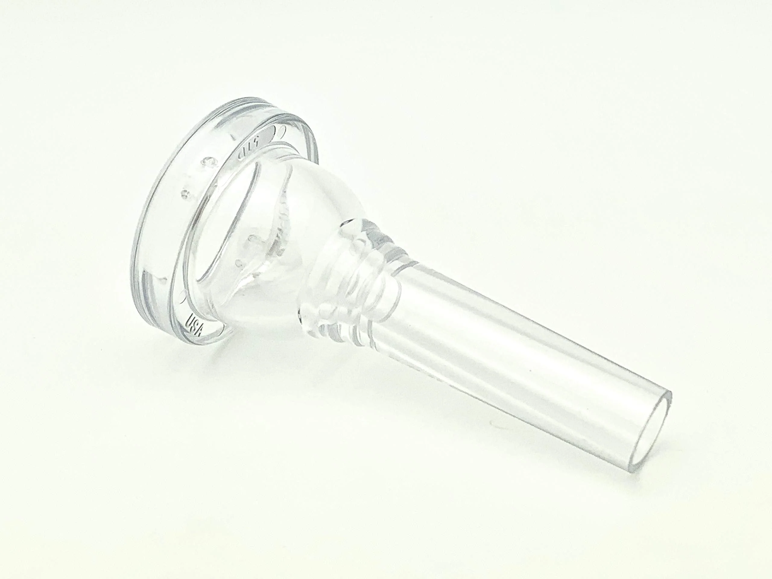 Kelly Mouthpieces Large Shank 51D Trombone Mouthpiece Crystal Clear