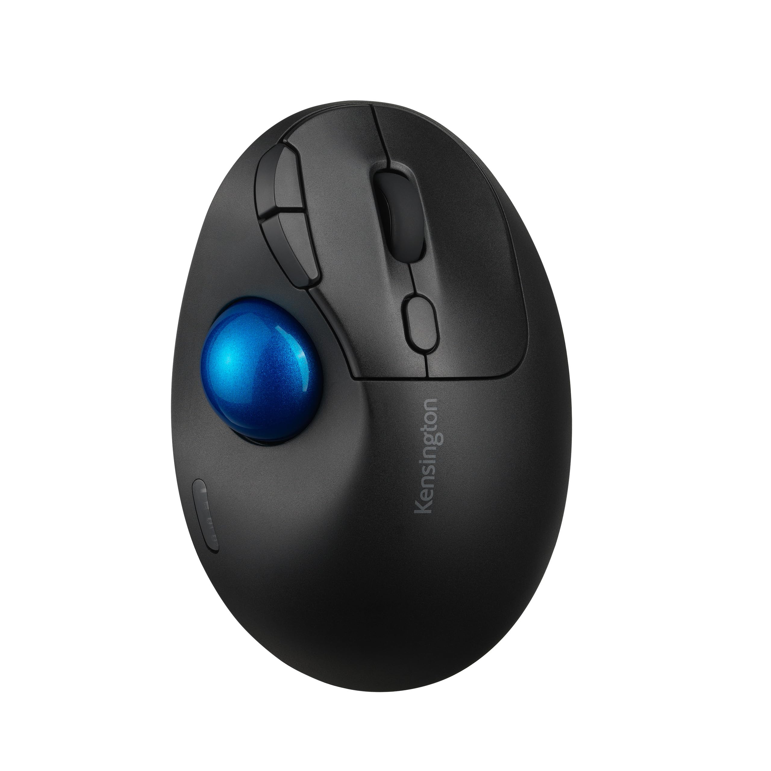 Kensington TB450 Wireless Trackball Mouse (K72194WW), Black-Blue thumb operated