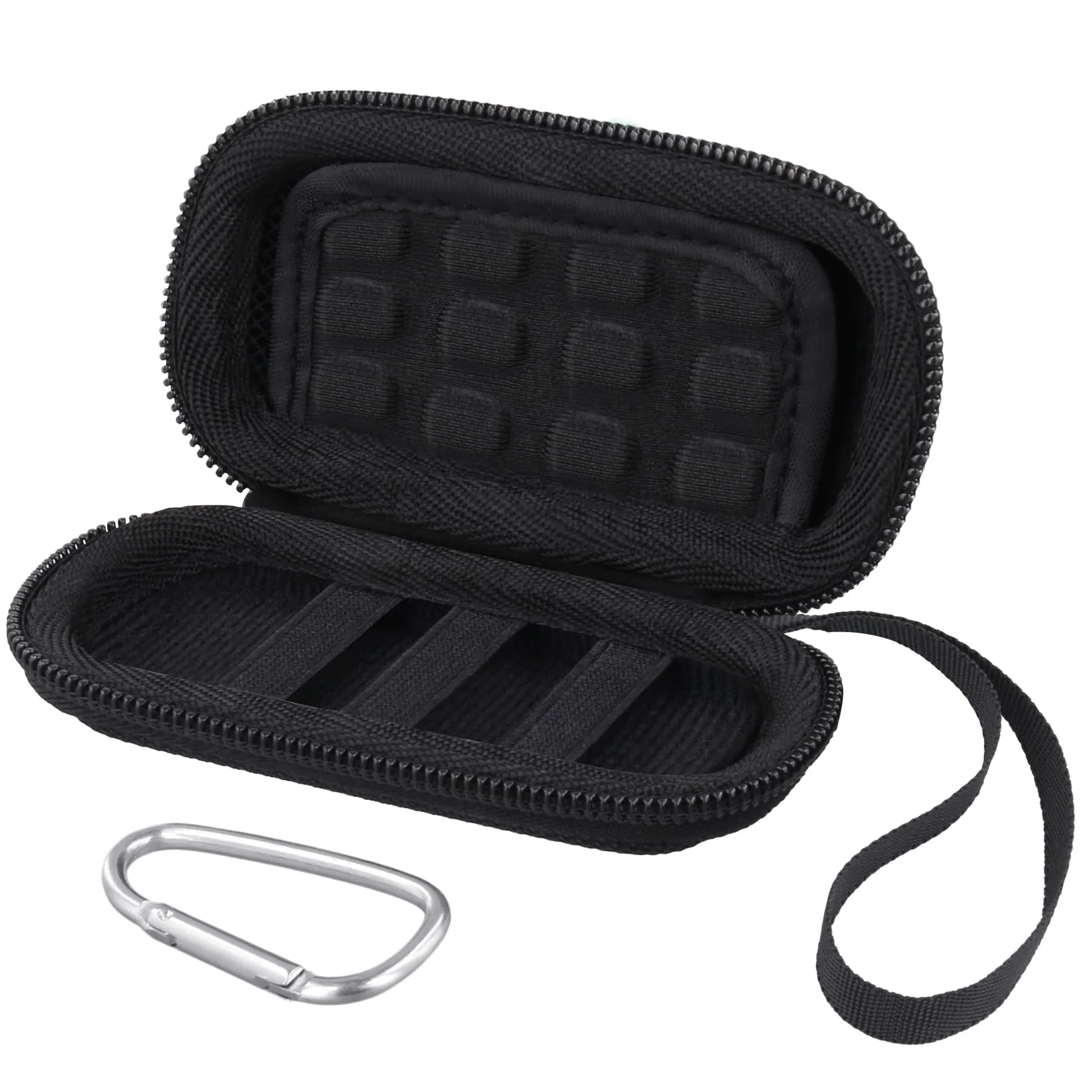 Khanka Hard Case for KardiaMobile 6 Channel / 1 Channel ECG Heart Monitor, Case Compatible with Kardia 6L 1L ECG with Carabiner Hook and Carry Strap (Pill Box and ECG Not Included) - Image 7