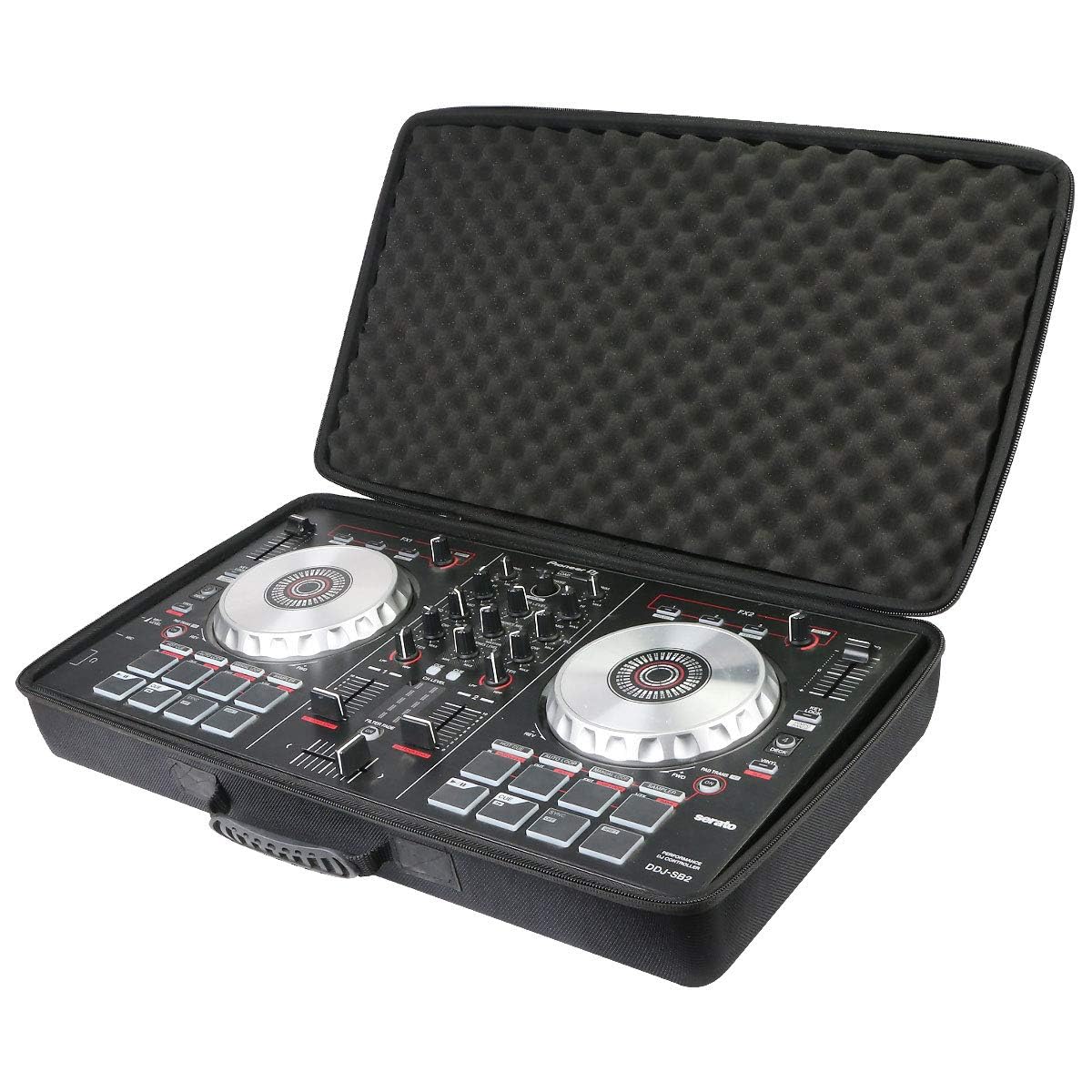 khanka Hard Travel Case Replacement for Pioneer PRO DJ (DDJ-FLX4) 2-deck Rekordbox Pioneer Smart DJ Controller DDJ-FLX4 - Image 10