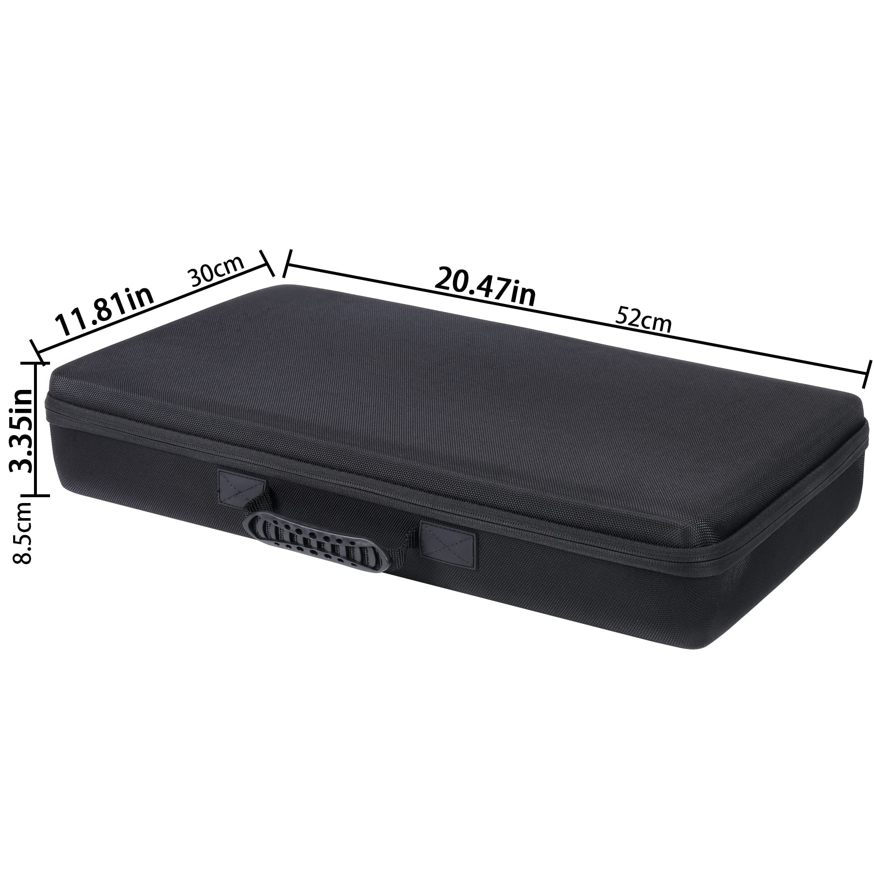 khanka Hard Travel Case Replacement for Pioneer PRO DJ (DDJ-FLX4) 2-deck Rekordbox Pioneer Smart DJ Controller DDJ-FLX4 - Image 3