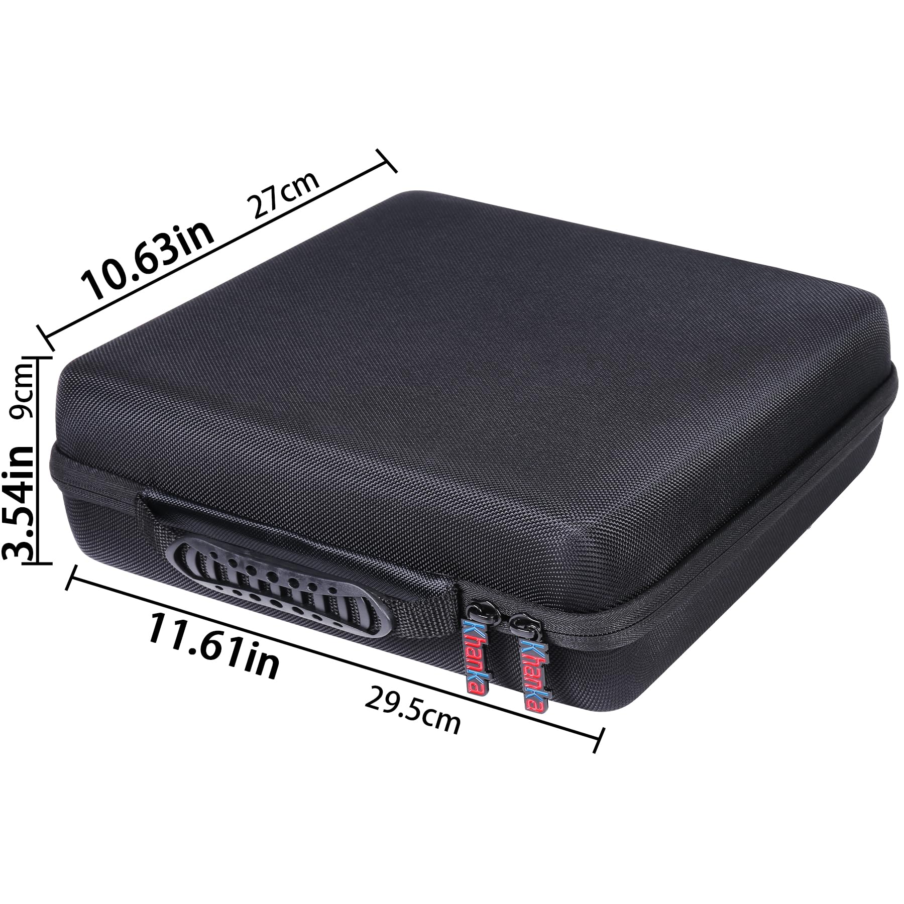 Khanka Hard Travel Case Replacement for Podcast Equipment Bundle-MAONO MaonoCaster Lite -Audio Interface-All in One-Podcast Production Studio,Case Only. - Image 5