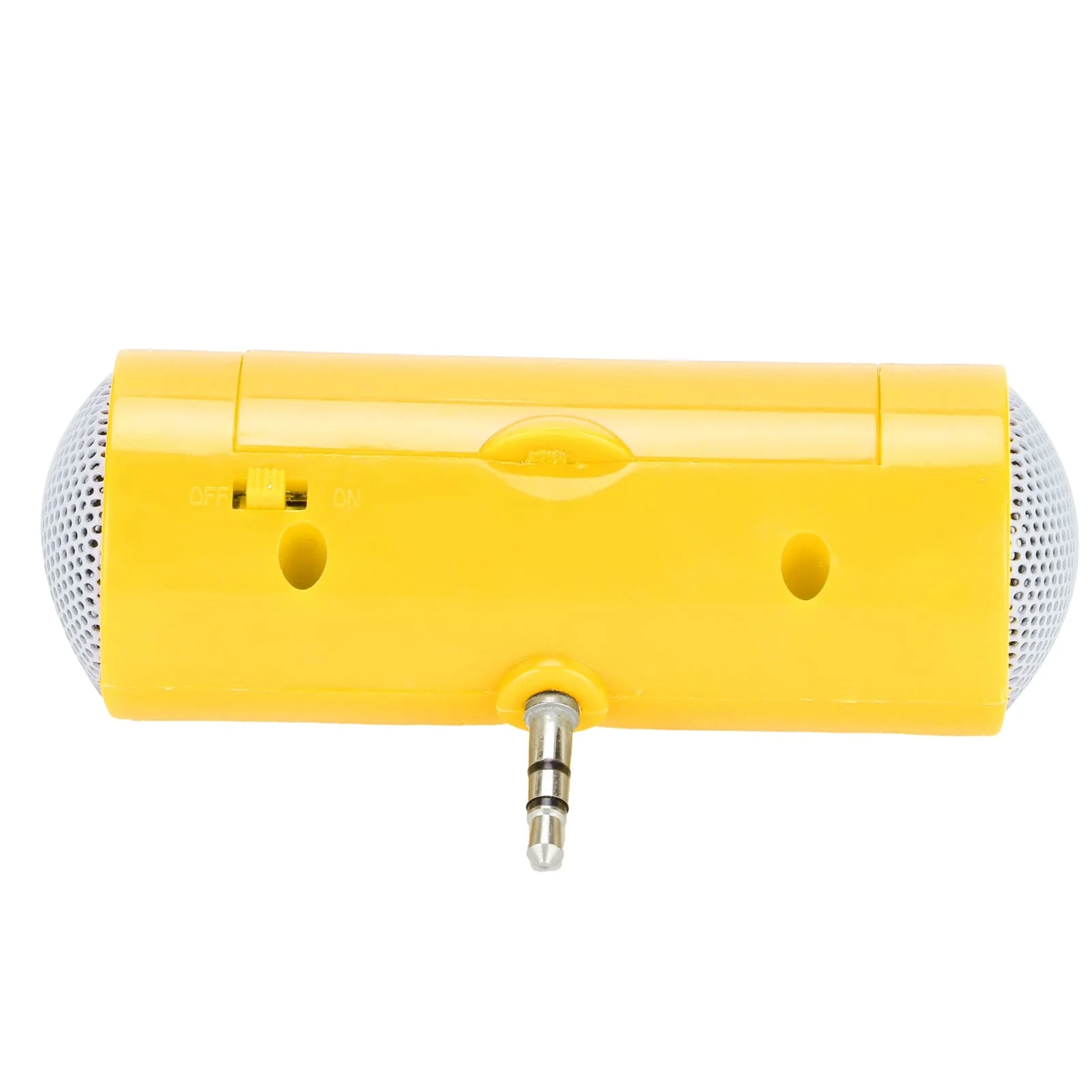 KIMISS Mini Portable Speaker, Pillow Speaker 3.5 mm Jack Stereo Plug in Speakers Cellphone Speaker Mini Speaker with Aux Input for Mobile Phones and Tablets (Yellow) Yellow - Image 4