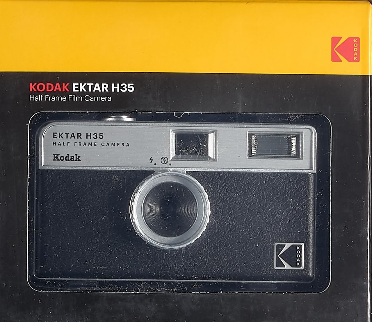 KODAK EKTAR H35 Half Frame Film Camera, 35mm, Reusable, Focus-Free, Lightweight, Easy-to-Use (Black) (Film & AAA Battery are not Included) Black - Image 10