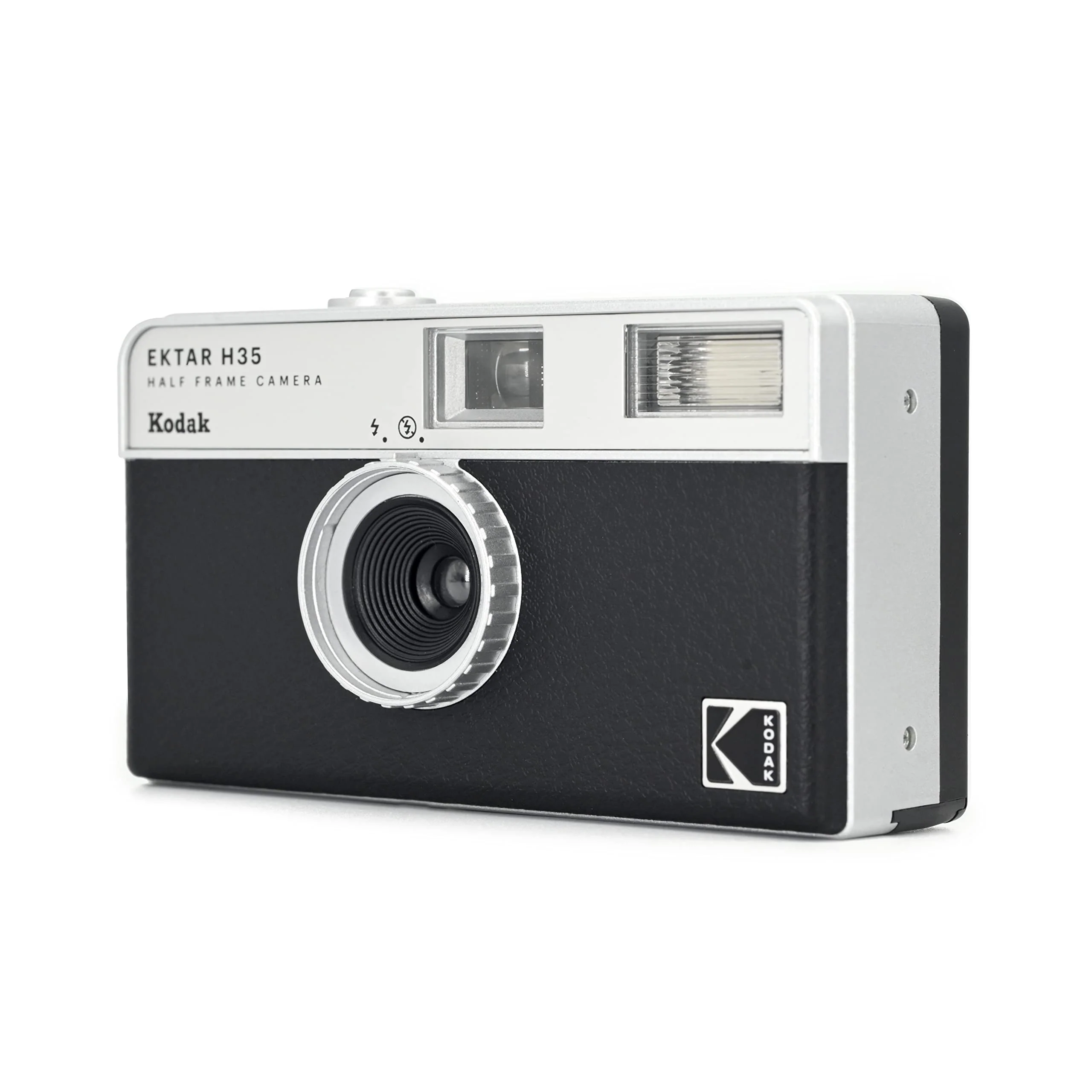 KODAK EKTAR H35 Half Frame Film Camera, 35mm, Reusable, Focus-Free, Lightweight, Easy-to-Use (Black) (Film & AAA Battery are not Included) Black - Image 3