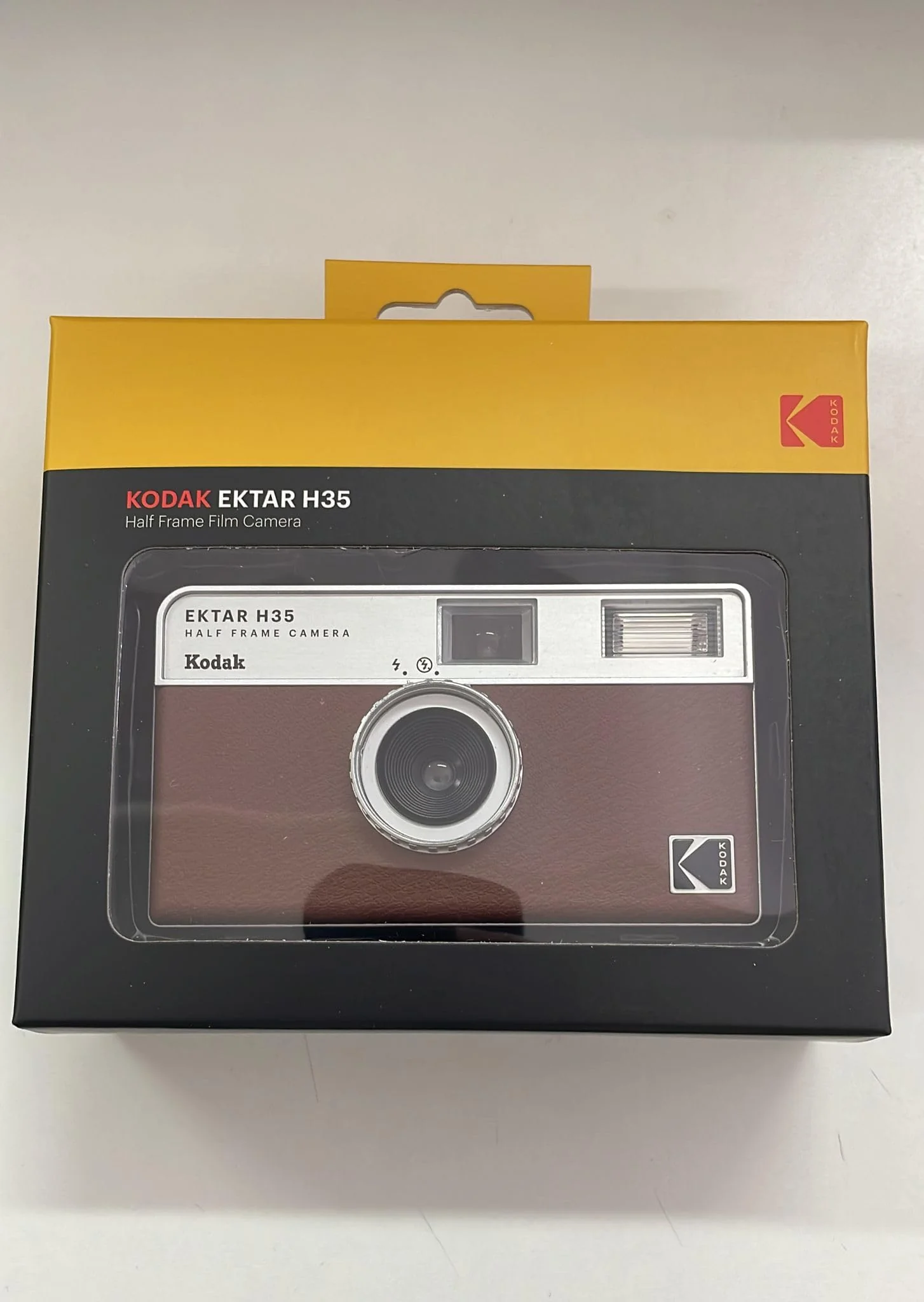 KODAK EKTAR H35 Half Frame Film Camera, 35mm, Reusable, Focus-Free, Lightweight, Easy-to-Use (Brown) (Film & AAA Battery are not Included) Brown Single - Image 10