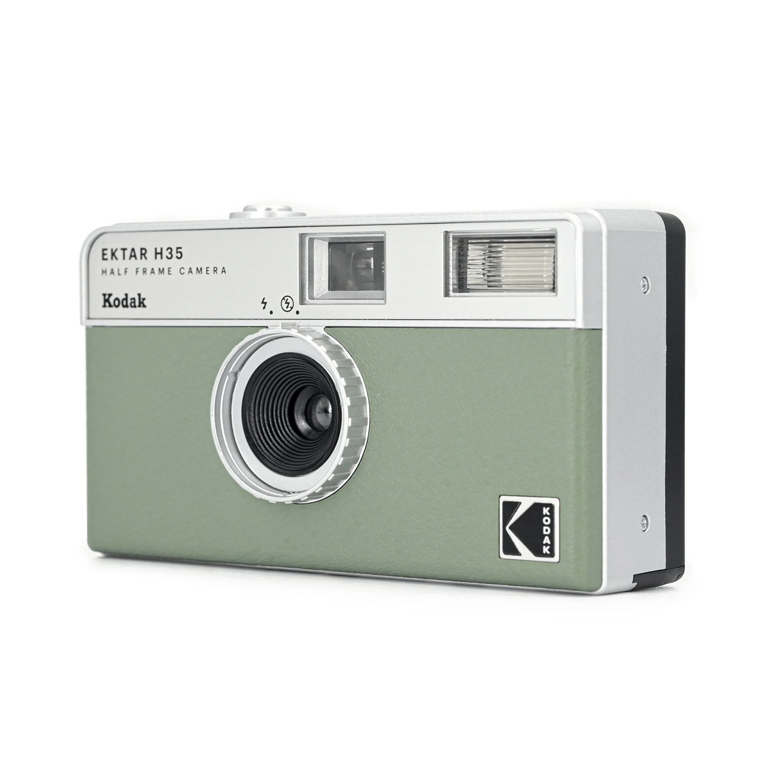 KODAK EKTAR H35 Half Frame Film Camera, 35mm, Reusable, Focus-Free, Lightweight, Easy-to-Use (Sage) (Film & AAA Battery are not Included) Sage - Image 3