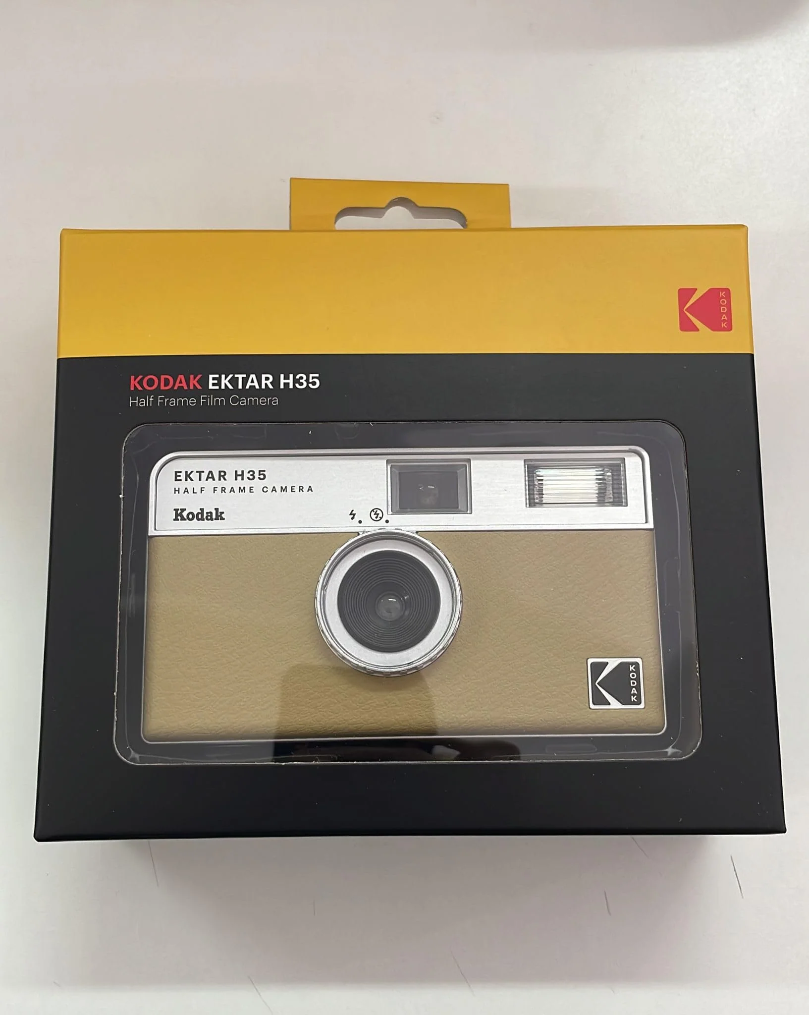 KODAK EKTAR H35 Half Frame Film Camera, 35mm, Reusable, Focus-Free, Lightweight, Easy-to-Use (Sand) (Film & AAA Battery are not Included) Sand Single - Image 10