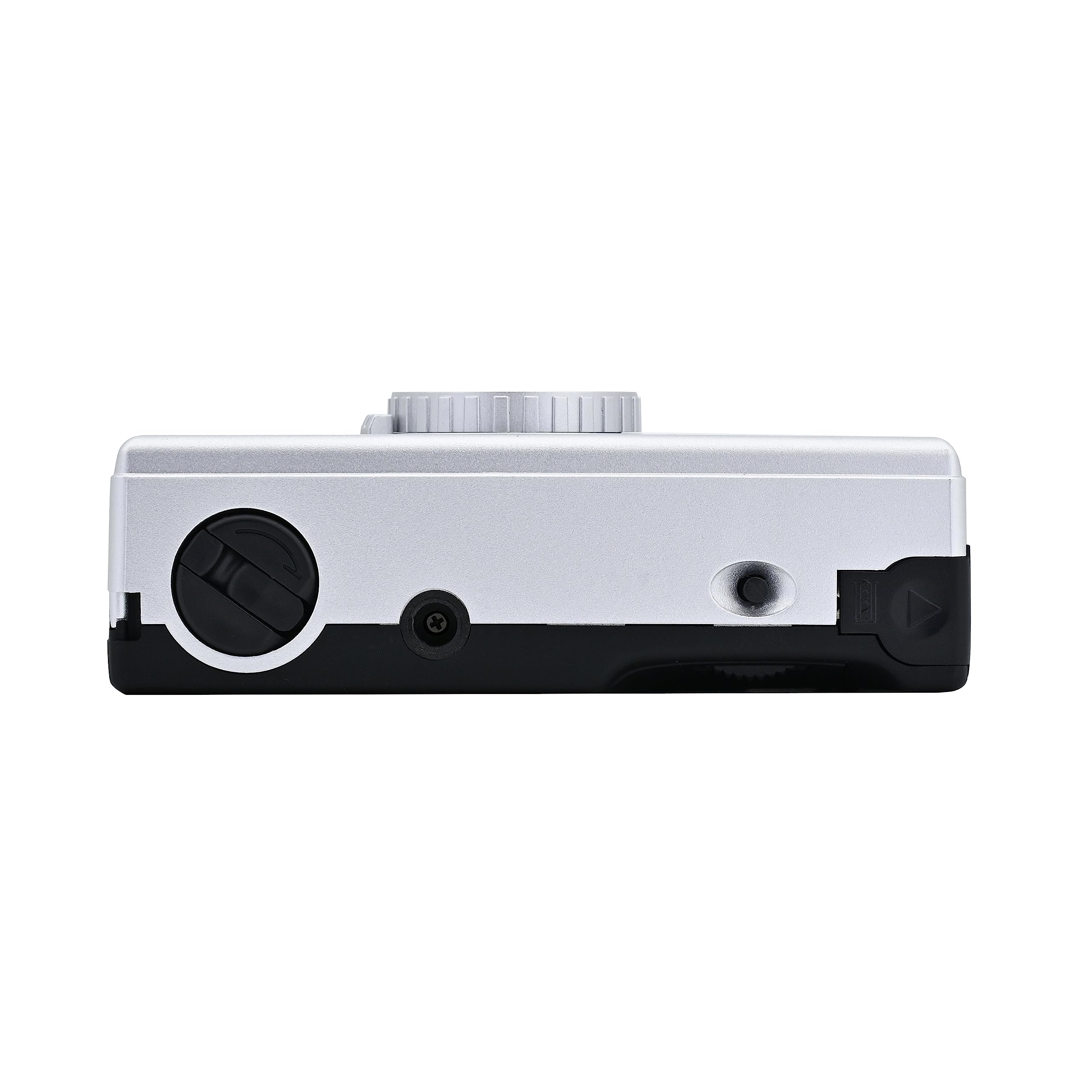 KODAK EKTAR H35N Half Frame Film Camera, 35mm, Reusable, Focus-Free, Bulb Function, Built-in Star Filter, Coated Improved Lens (Film & AAA Battery are not Included) (Striped Silver) Striped Silver Single - Image 5