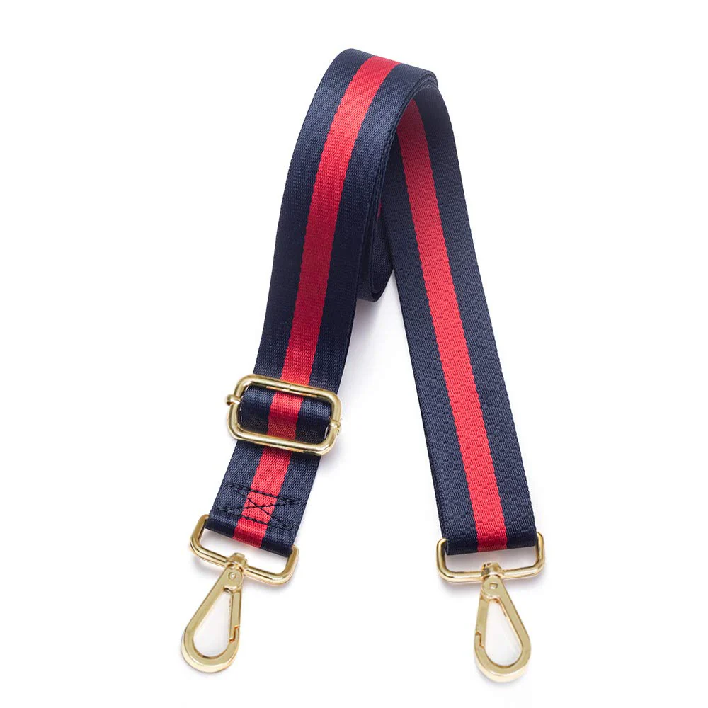 Kolti Purse Strap Replacement Crossbody Handbag Stripe Wide Adjustable Gold Buckle-15