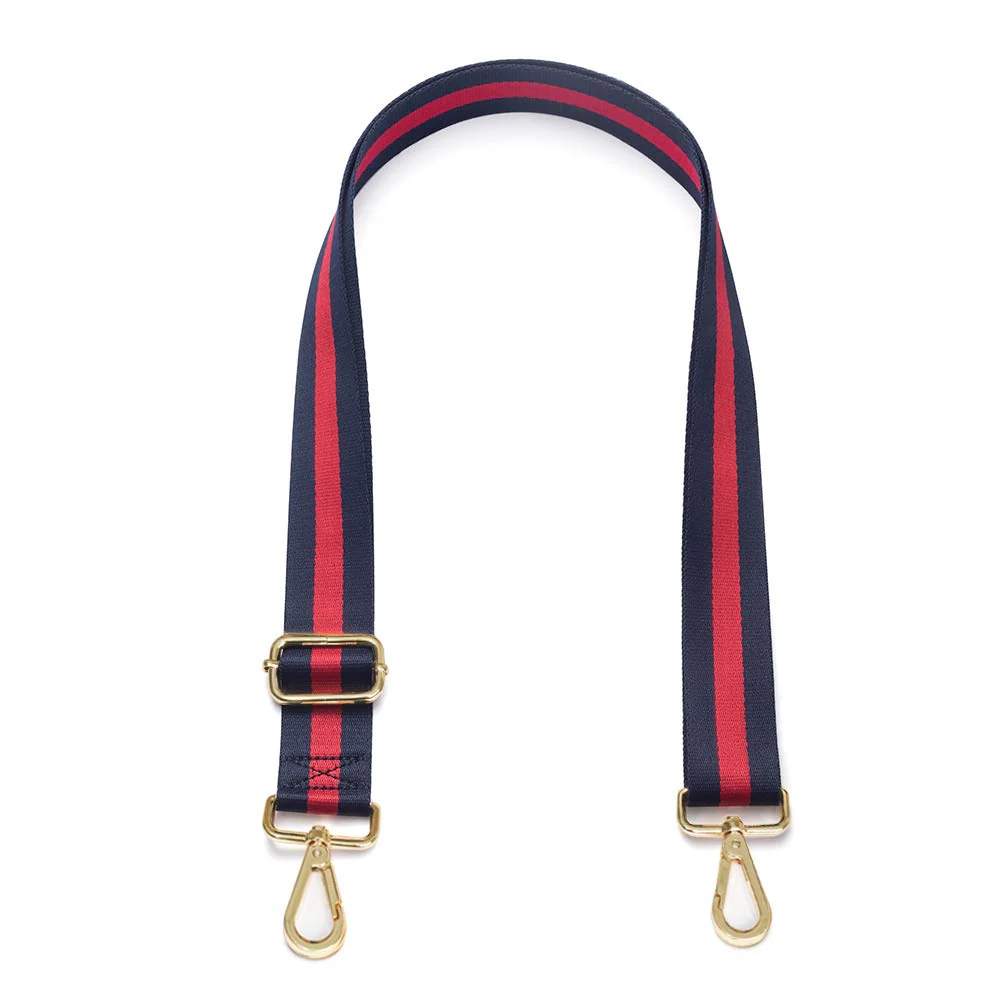 Kolti Purse Strap Replacement Crossbody Handbag Stripe Wide Adjustable Gold Buckle-15 - Image 4