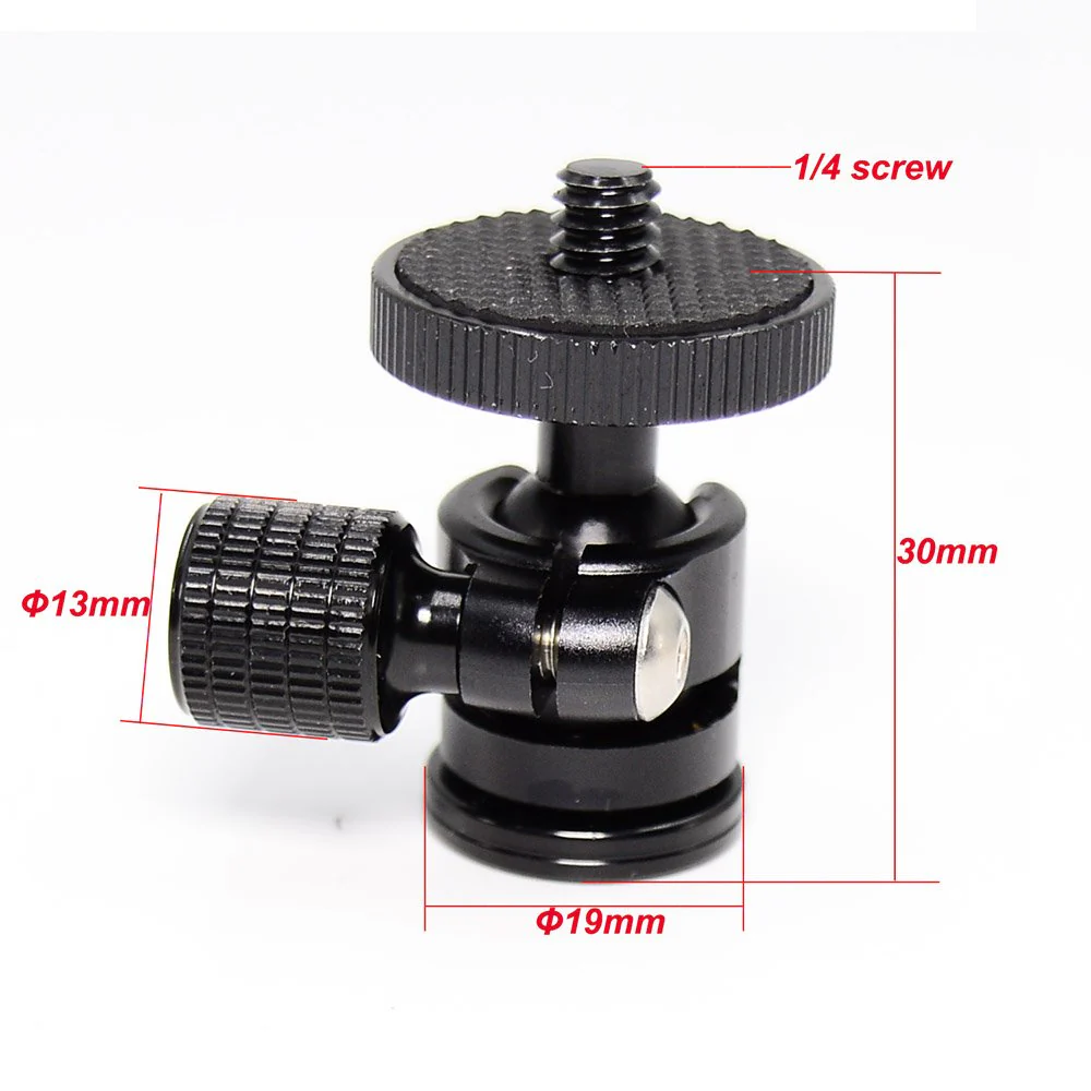 koolehaoda 3/8 Mini Ball Head for Camera Tripod Monopod (3/8 Ball Head) 3/8-ballhead - Image 2