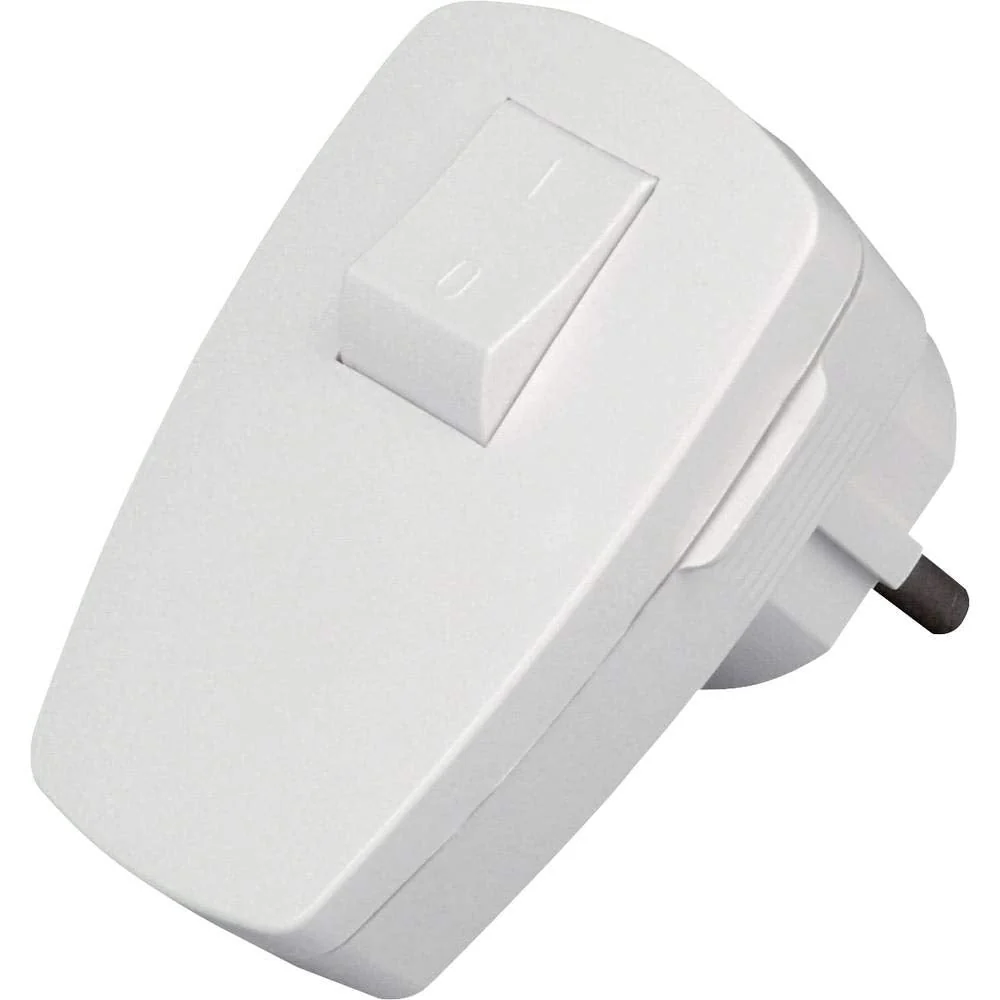 Kopp 170402006 Schuko 2P White electrical power plug 170402006, 16 A Arctic white Einzelpack