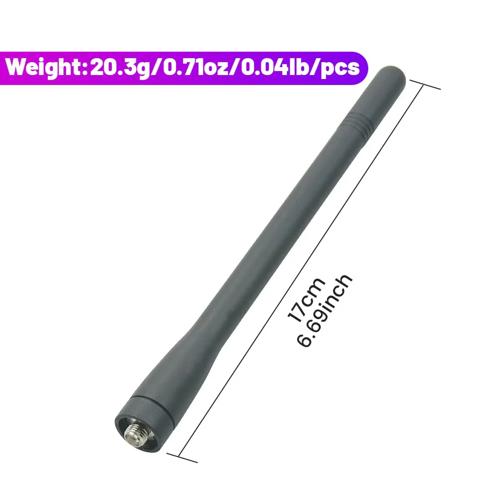 KRA27 Replacement Antenna VHF 136-174mHz Helical Antenna for Kenwood NX-200 NX-5200 TK2140 TK2160 TK2170 TK5210 TK5220 Radio(2 Pack) - Image 5