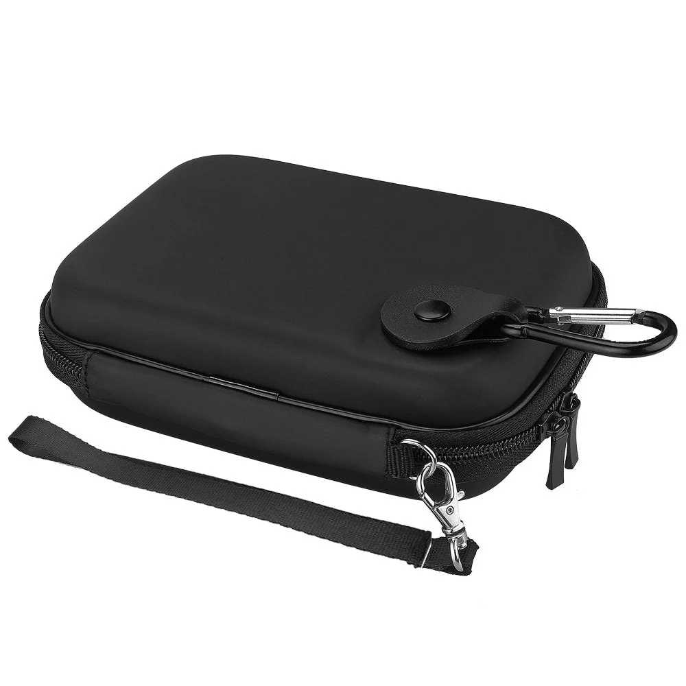 Lacdo Hard Drive Carrying Case for Toshiba Canvio Basics/Toshiba Canvio Flex/Canvio Advance/Canvio Gaming Portable External Hard Drive 1TB 2TB 3TB 4TB HDD Shockproof Travel Bag, Black+Black - Image 5