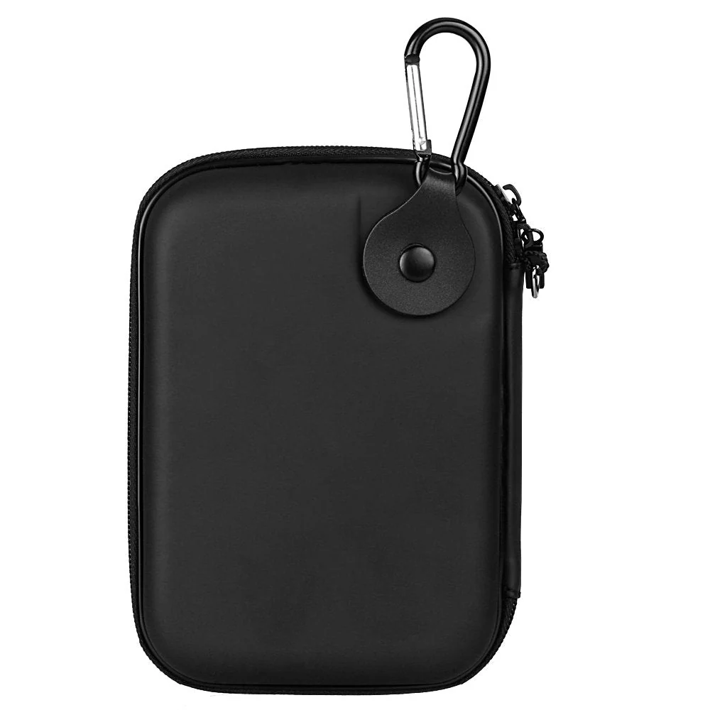 Lacdo Hard Drive Carrying Case for Toshiba Canvio Basics/Toshiba Canvio Flex/Canvio Advance/Canvio Gaming Portable External Hard Drive 1TB 2TB 3TB 4TB HDD Shockproof Travel Bag, Black+Black - Image 6