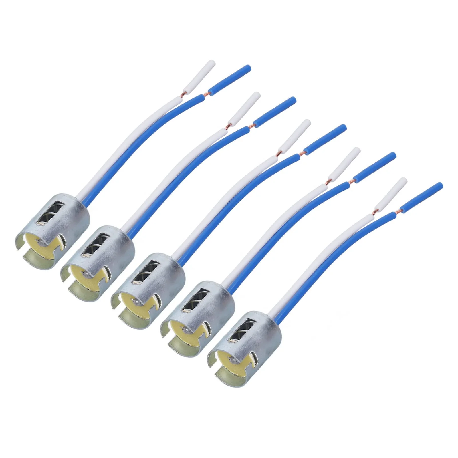 Lamp Holder Lamp Holder, 10 Pieces 1156 Lamp Holder LED Turn Signal Holder with 3.5 Inch Wiring Harness DC 12V Flexible