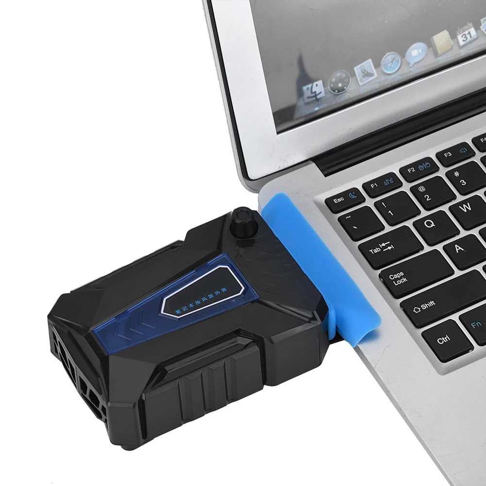 Laptop Fan Cooler - External Gaming Cooler - 2000-4100RPM Air Extracting USB Cooler Cooling Fan