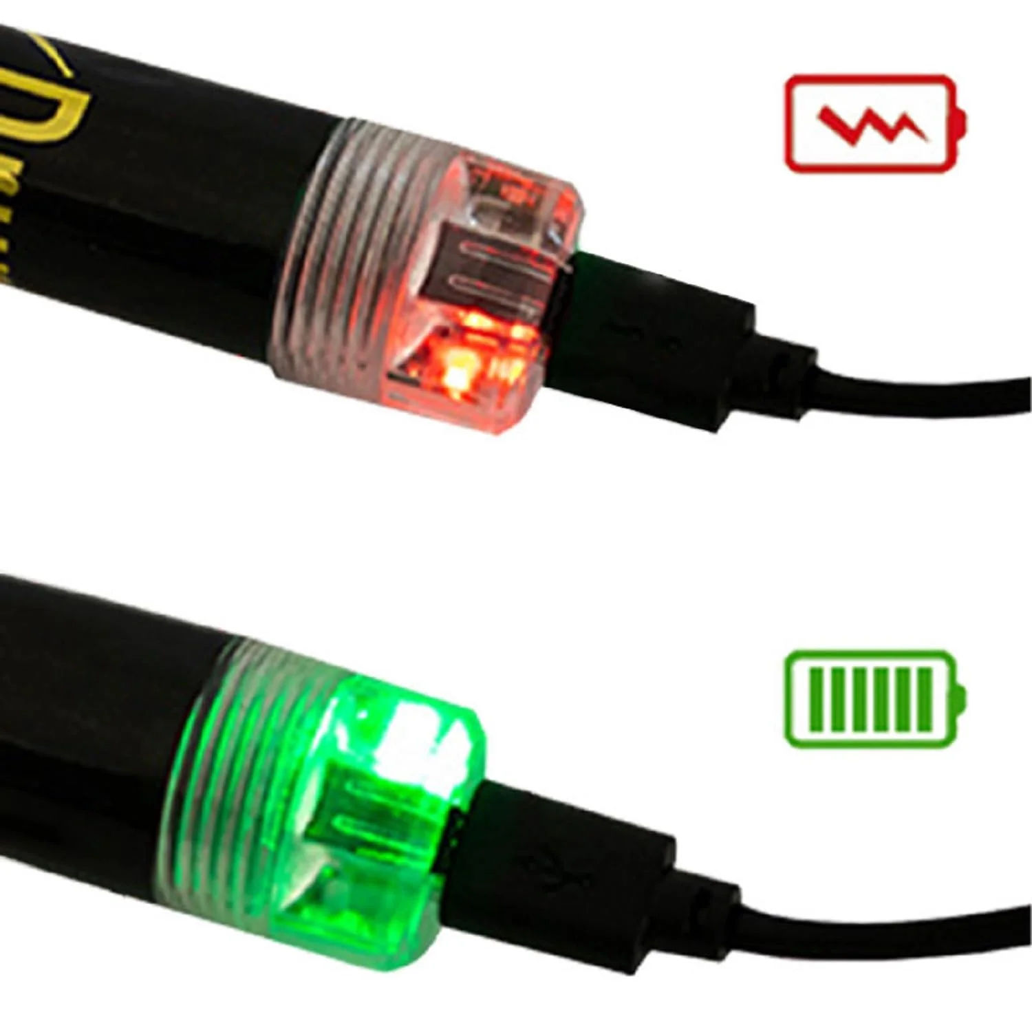 LED Light Up Drum Sticks: 15 Color Glow In The Dark Clear Drumsticks with USB Charging Cable Rechargeable, Personalized Drum Sticks for Adults Kids - Image 6