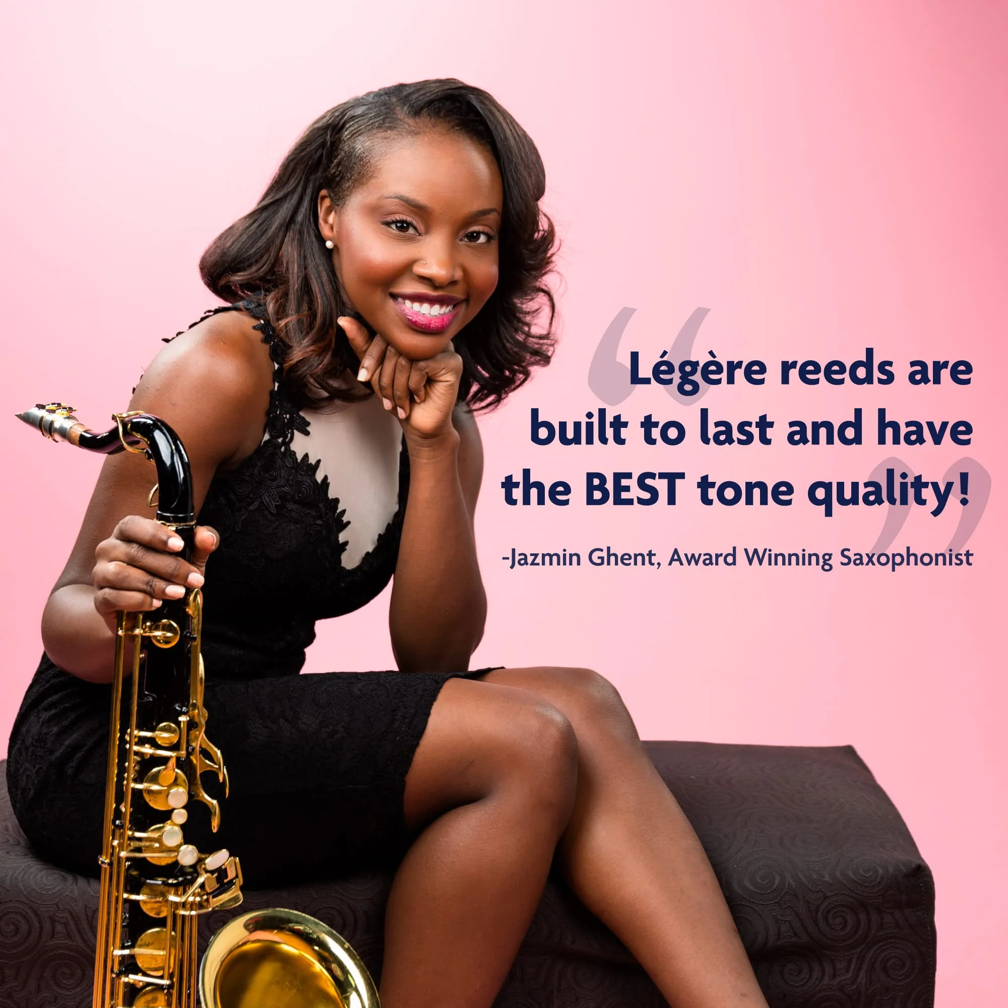 Légère Reeds - Baritone Saxophone Reed, Signature, Strength 3.50 (BSG3.50) - Premium Synthetic Woodwind Reed - Image 6
