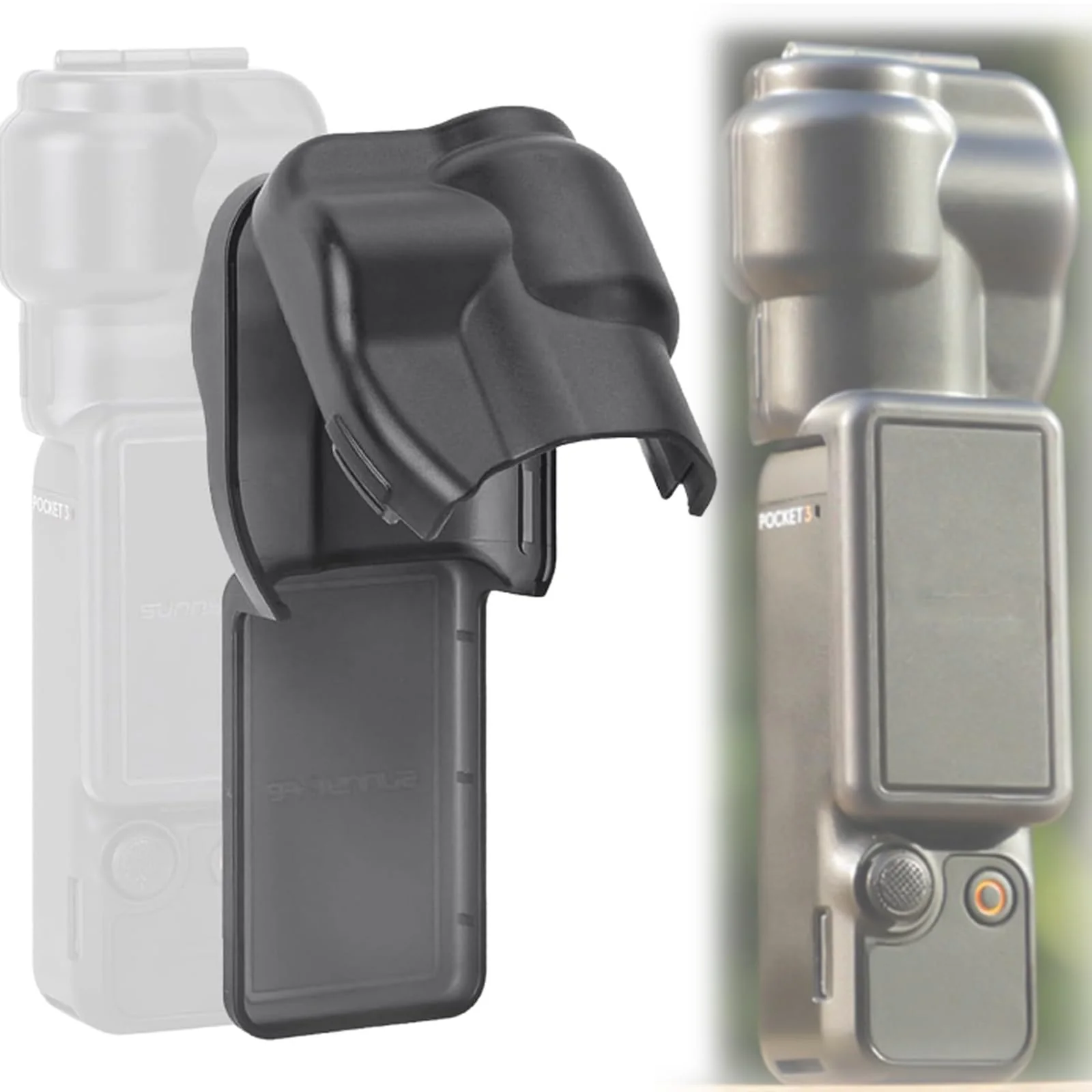 Lens Protector Cap Gimbal Cover for DJI Osmo Pocket 3, Lens Screen Protector Guard Case for Osmo Pocket 3