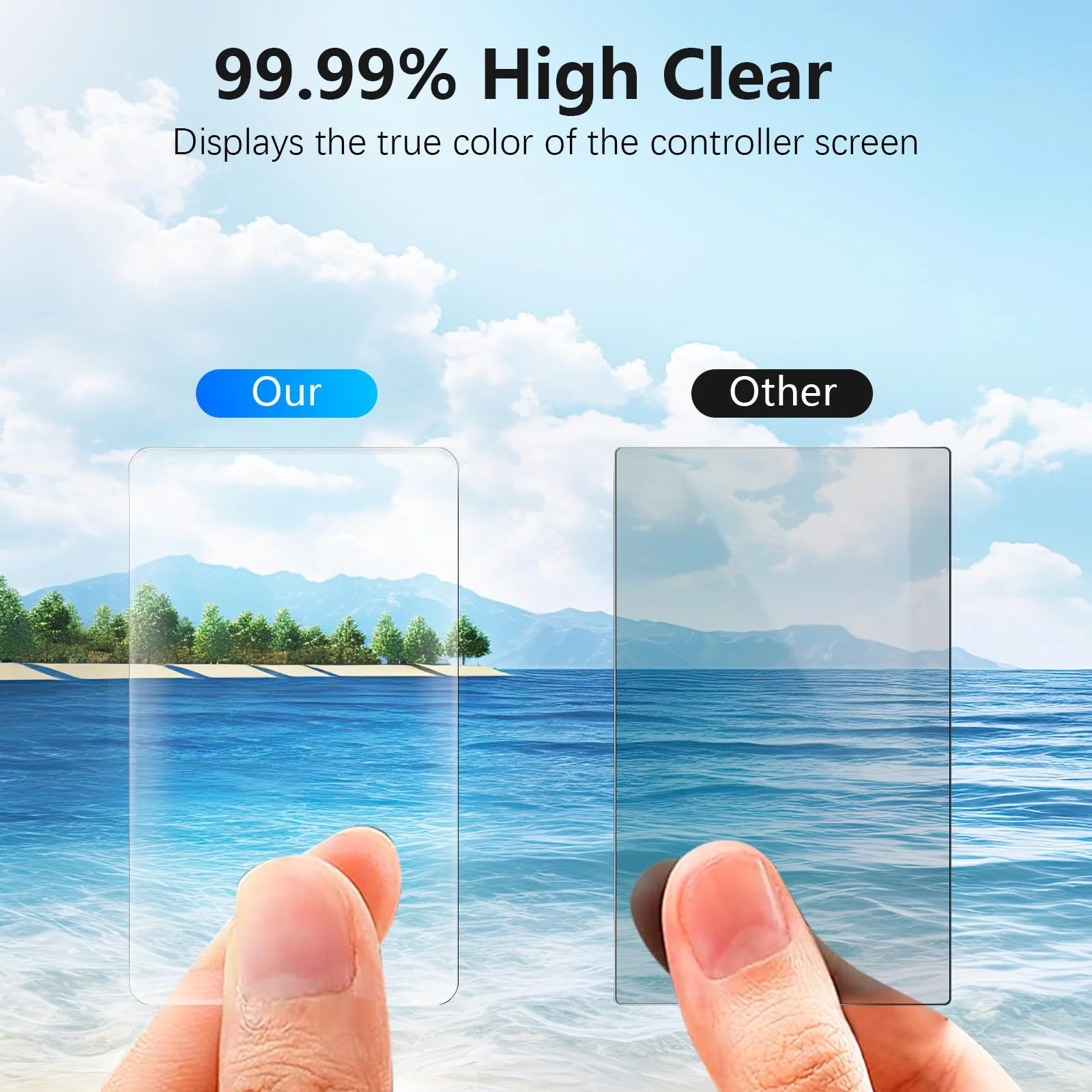 Lens Screen Protector Comatible with DJI Osmo Action 5 Pro (2 Sets), Action5 Pro Accessories Tempered Glass Protector OLED Display, Ultra HD, 9H Hardness, Scratch Resistant, Bubble-Free - Image 7