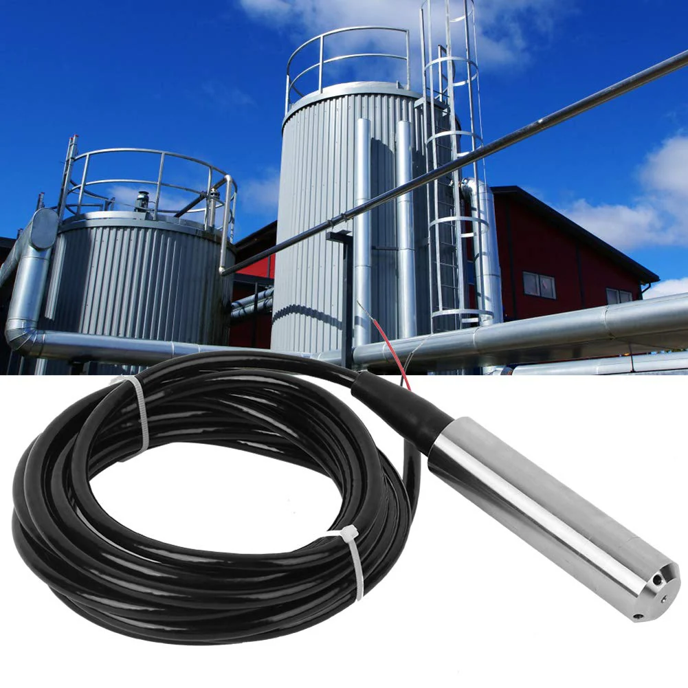 Level Sensor, DC 24 V 4-20 mA Level Sensor, Water Level Sensor, Stainless Steel, Liquid Level Sensor, Level Transmitter with Cable, Range Depth 0-1 m Reichweite 0-1 Meter - Image 6