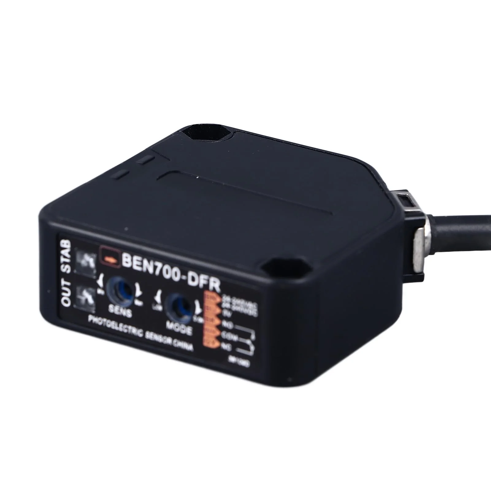 Light Barrier Diffuse Reflection 70 cm 20 ms High Precision Detection 24-240 V AC/DC for Industrial Automation