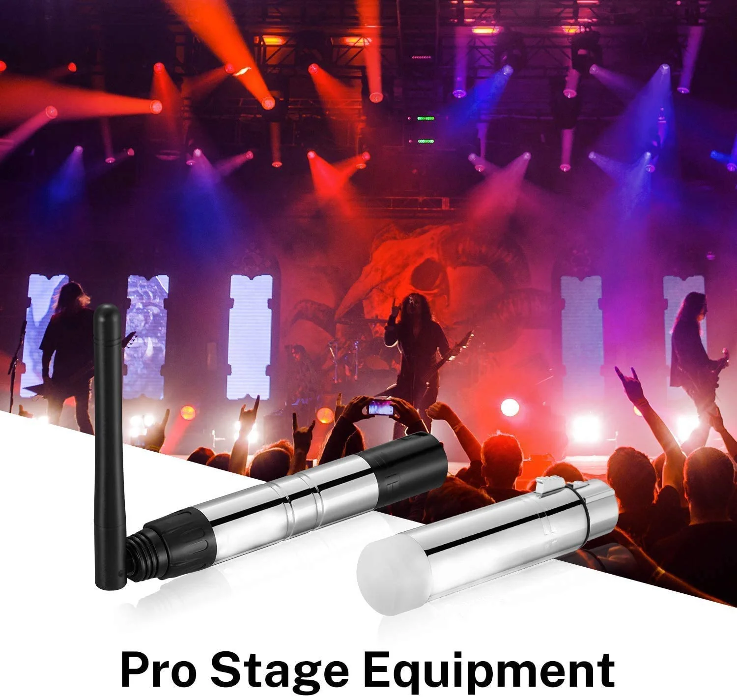 Lixada DMX512 DMX Dfi DJ 2.4G Wireless Transmitter & Receiver with Adapter Antenna Lighting Controller 23DBM High Power 1000M Ultra Long Distance for LED Stage PAR Effect Lamp - Image 2