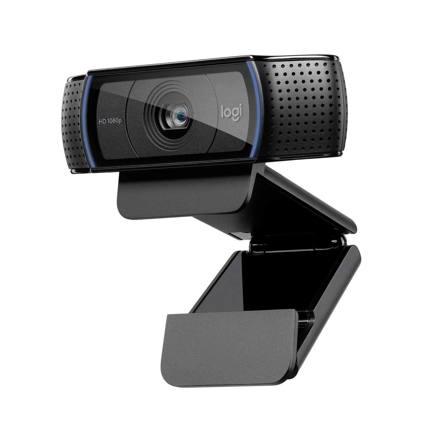 Logitech C920x HD Pro Webcam, Full HD 1080p/30fps Video Calling, Clear Stereo Audio, HD Light Correction, Works with Skype, Zoom, FaceTime, Hangouts, PC/Mac/Laptop/Macbook/Tablet - Black 1080P/30 fps, 720p/30fps