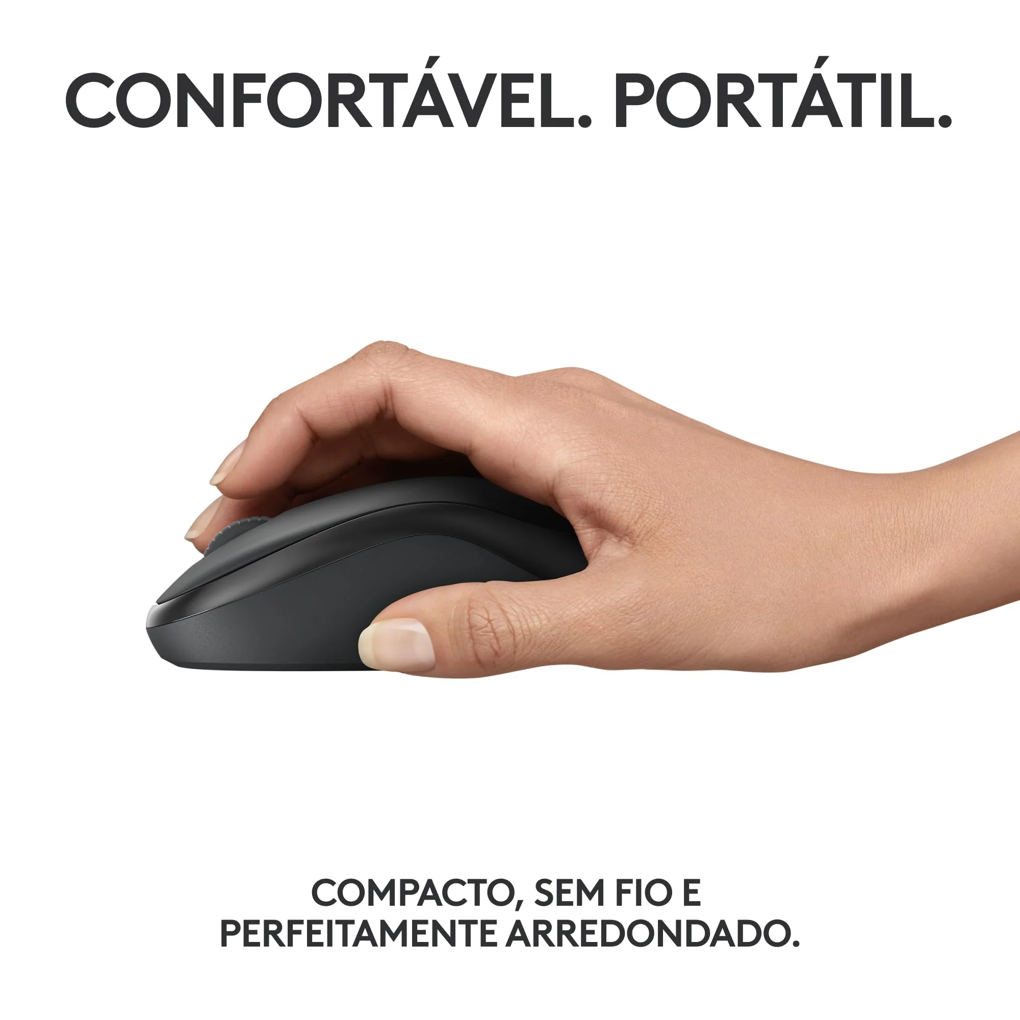 Logitech M240 Silent Bluetooth Mouse, Wireless, Compact, Portable, Smooth Tracking, 18-Month Battery, for Windows, macOS, ChromeOS, Compatible with PC, Mac, Laptop, Tablets - Graphite - Image 5