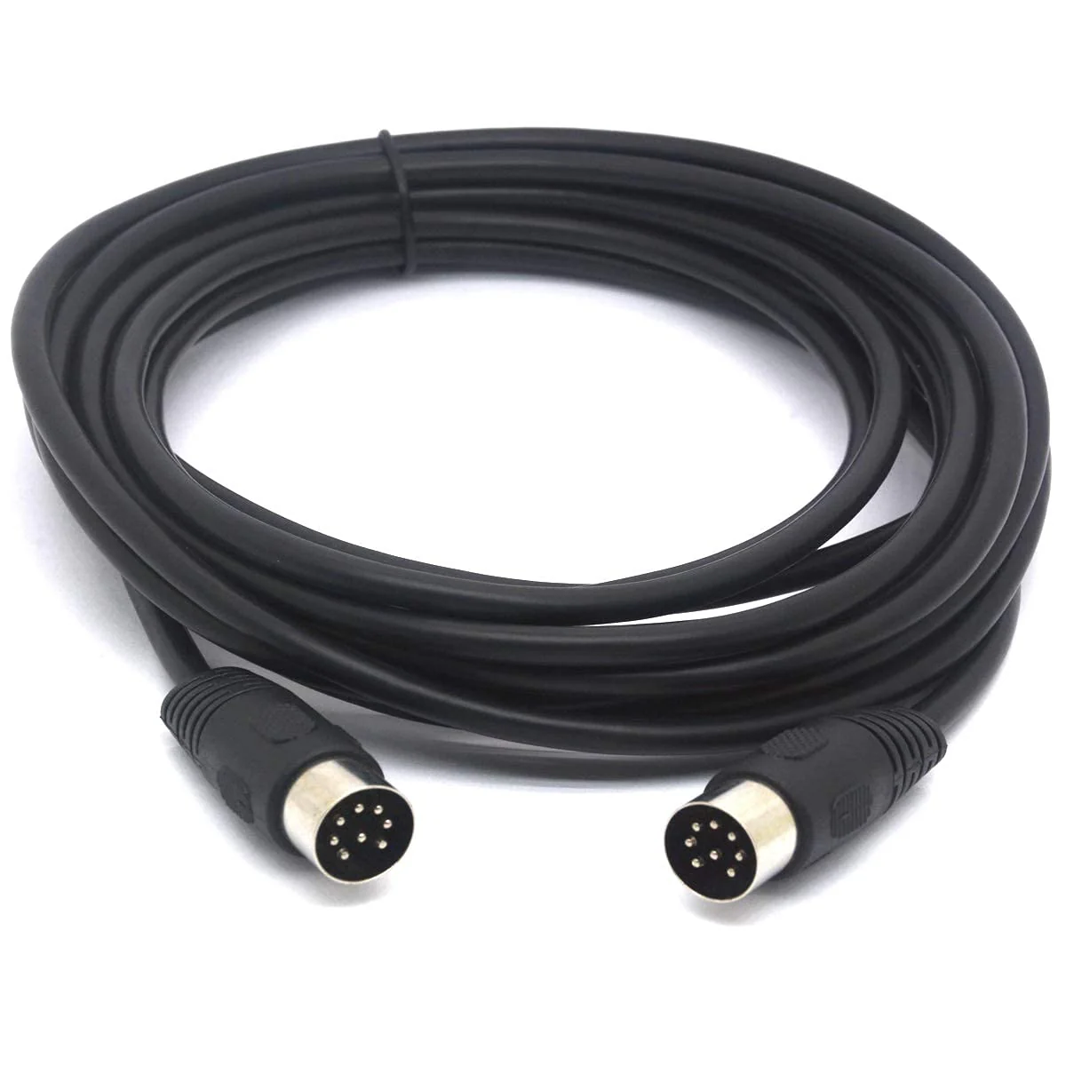 Long 8 PIN DIN Cable Male to Male MIDI Extension Cord for Bang and Olufsen B&O PowerLink mk 2 BeoLab (5 Meter) 5 meter