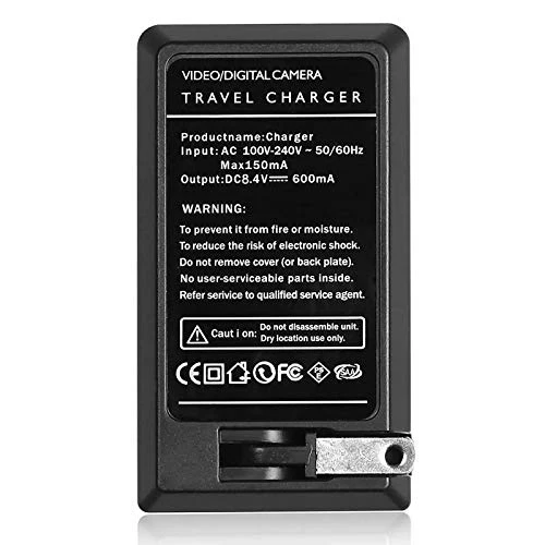 LP-E8 Battery Charger for Canon LC-E8, LC-E8C, LC-E8E, Canon EOS Rebel T2i, T3i, T4i, T5i, 550D, 600D, 650D, 700D, Kiss X4, X5, X6i, X7i Cameras & More (Not for T2 T3 T4 T5) - Image 2