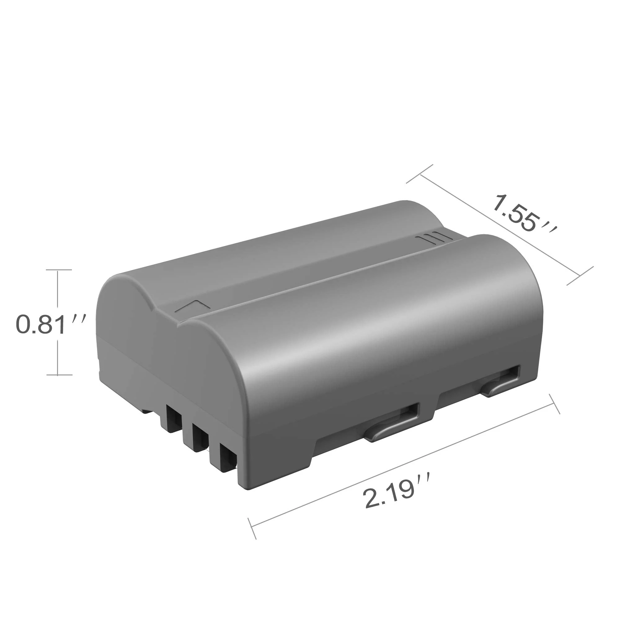 LP EN-EL3e, EL3, EL3a Battery, 2600 mAh Battery Compatible with Nikon D700, D300s, D300, D200, D100, D90, D80, D70S, D70, D50, MH-18, MH18a, MH-19, MB-D200, MB-D10 - Image 9