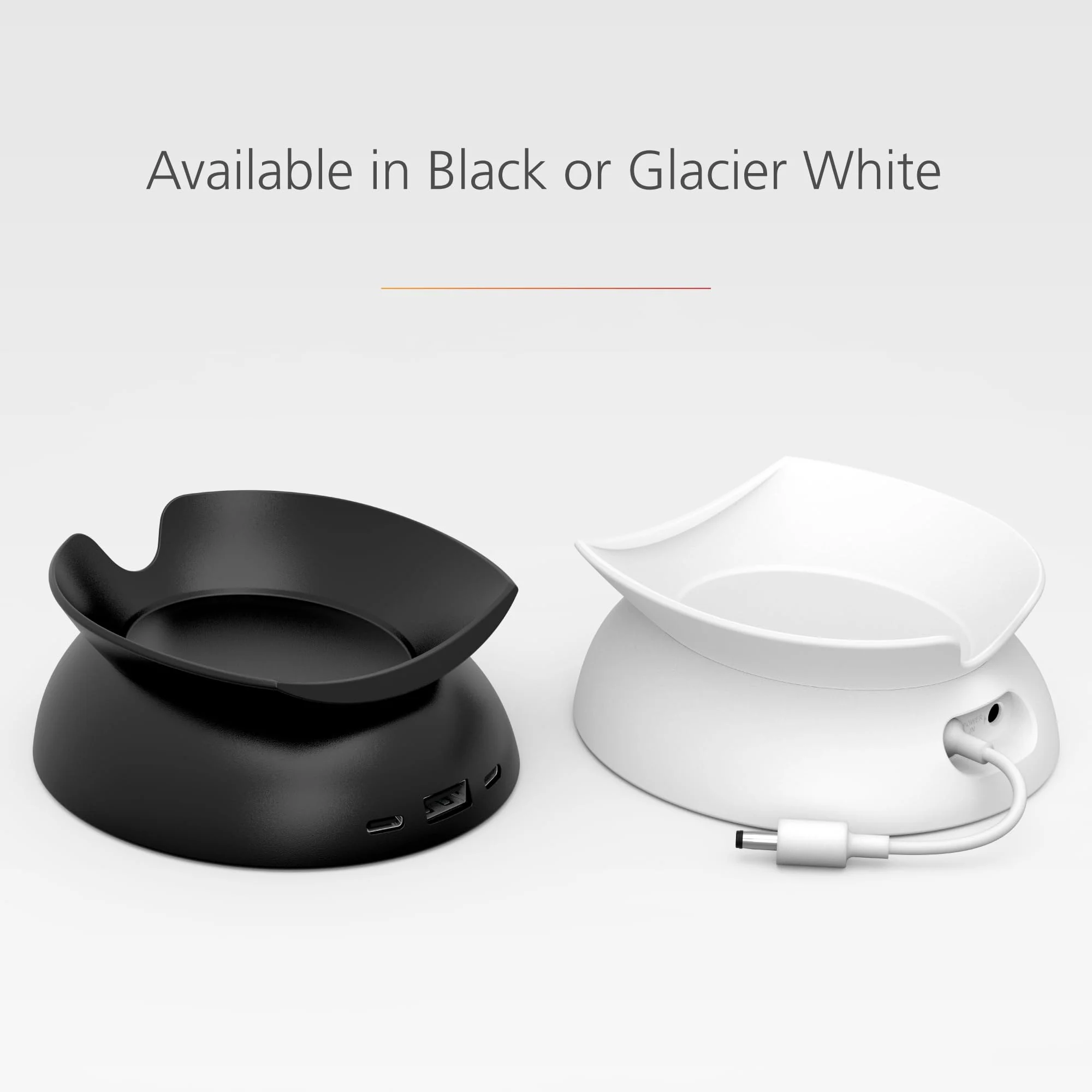 Made for Amazon Stand with USB-C and USB-A Charging Ports for Echo Spot (2024 Release) Black - Image 4