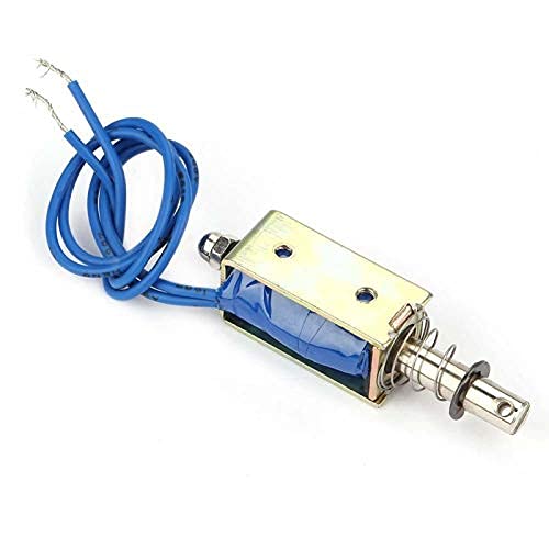 Magnetic Electromagnetic Net, JF-0530B DC 6V/12V/24V Solenoid Electromagnetic Electric Lock, Automation Control 300mA 5N 10mm Hub Push Pull Type Open Frame (DC 12V) - Image 8