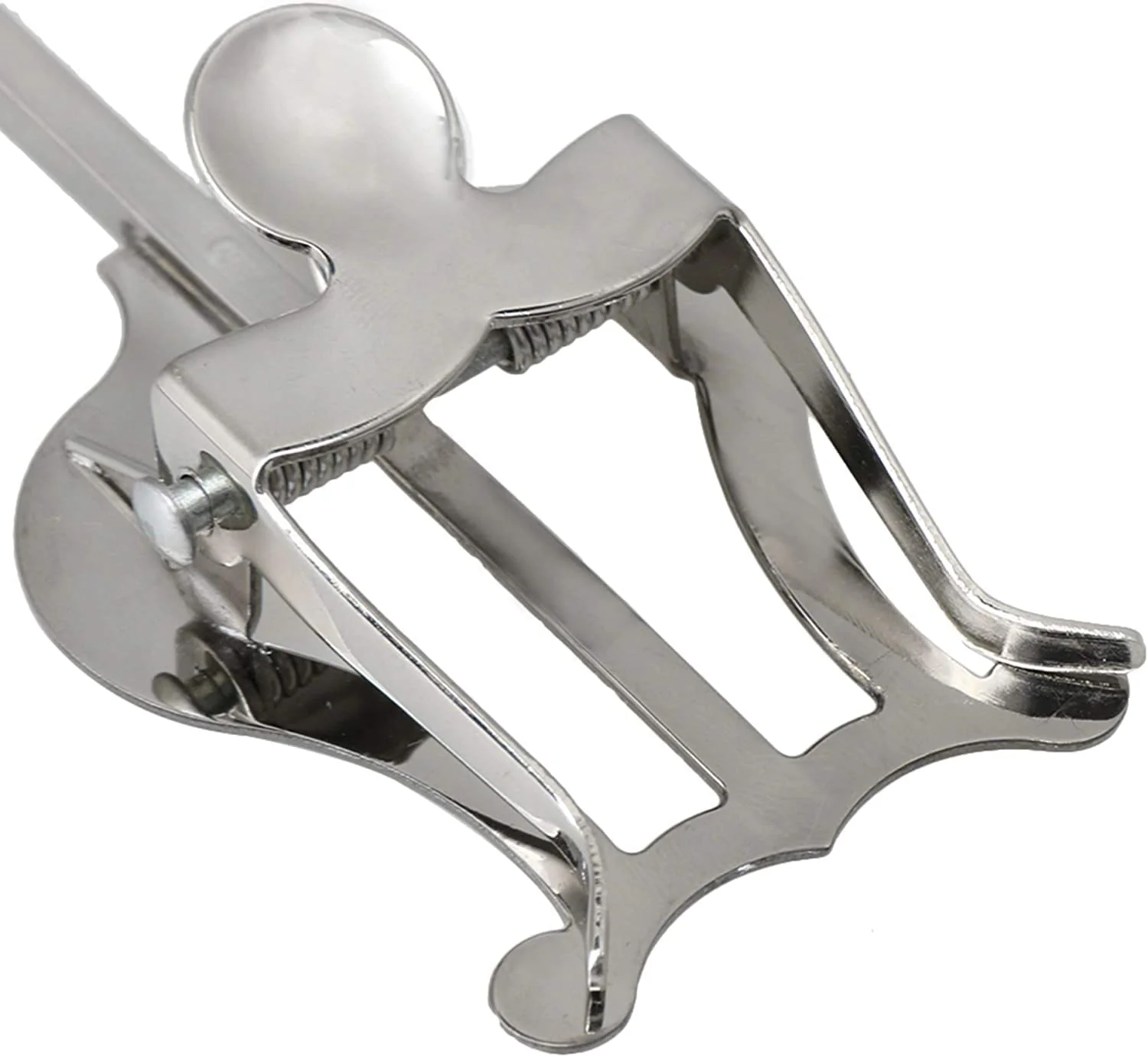 Marching Lyre Flat key Euphonium Lyre Square Socket Music Sheet Clip Holder Nickel-Plated - Image 4