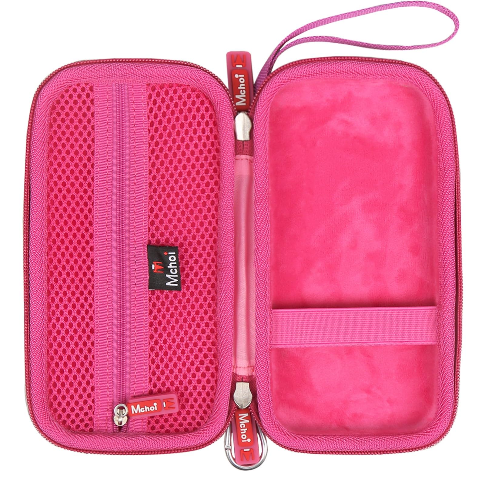 Mchoi Shockproof Carrying Case Suitable for Instruments TI-30XIIS Scientific Calculator, Shockproof Waterproof Pink Protective Case, Case Only - Image 2