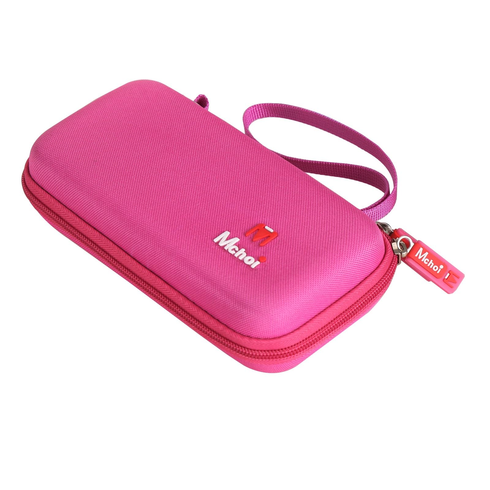 Mchoi Shockproof Carrying Case Suitable for Instruments TI-30XIIS Scientific Calculator, Shockproof Waterproof Pink Protective Case, Case Only - Image 3