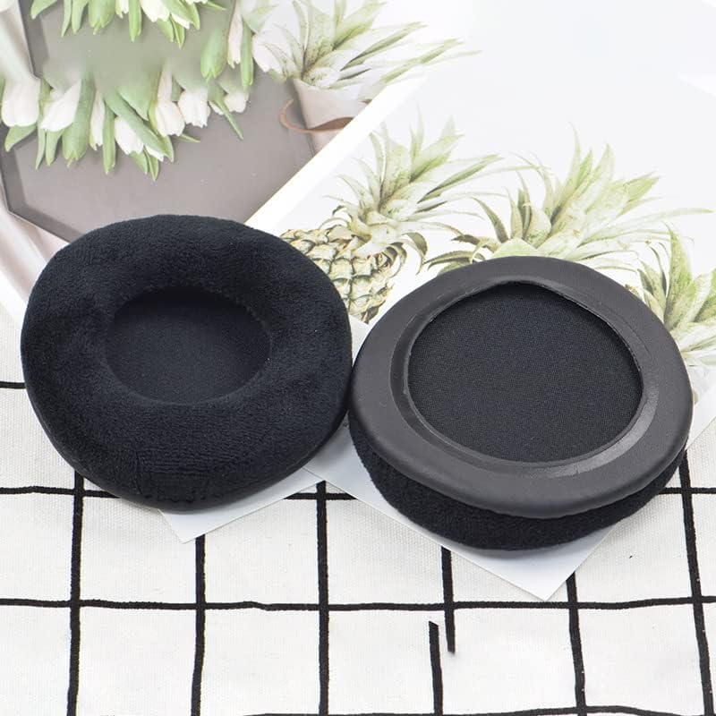 MDR-V700 Ear pad Replacement Ear pad Repair Accessories are Compatible with Sony MDR-V700DJ V700 DJ MDR-V500DJ V500 DJ/Pioneer HDJ1000 HDJ2000 HDJ1500 Headphones (Black/Plush) - Image 5