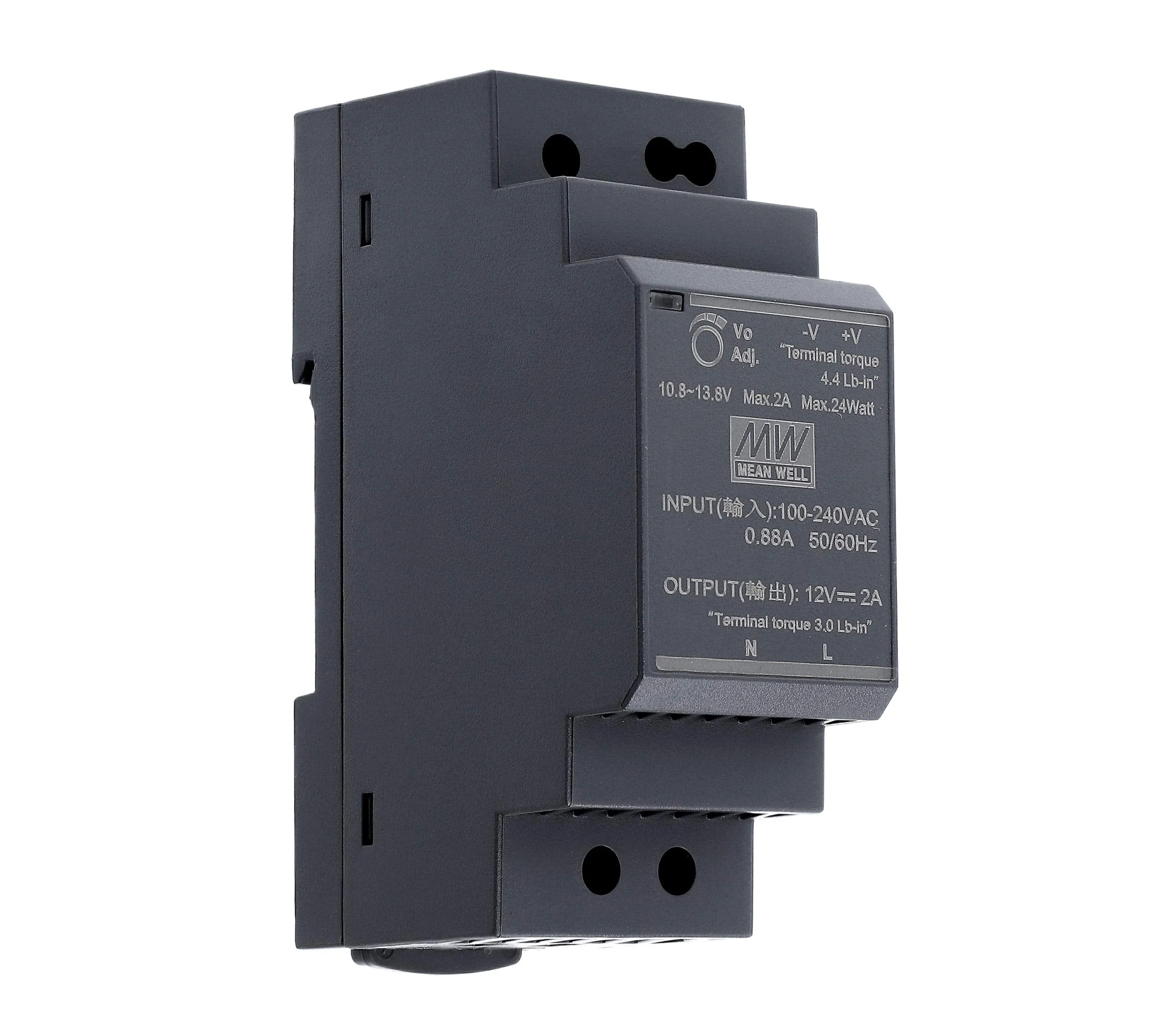 Mean Well Hdr 30 12 Power Supply DIN Rail Single