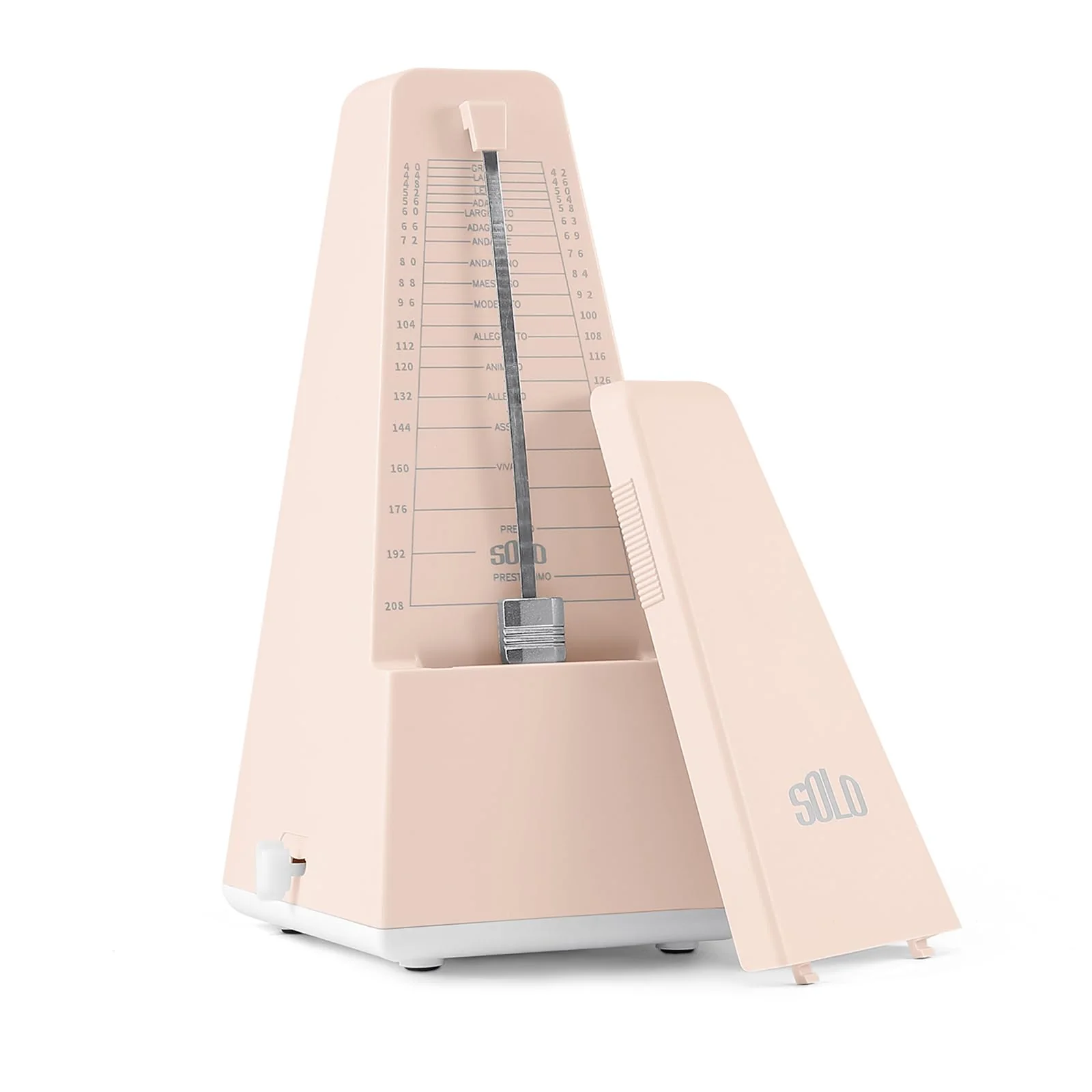 Mechanical Metronome for Piano Guitar Violin Drums Birthday Gift Festival Present Light Pink