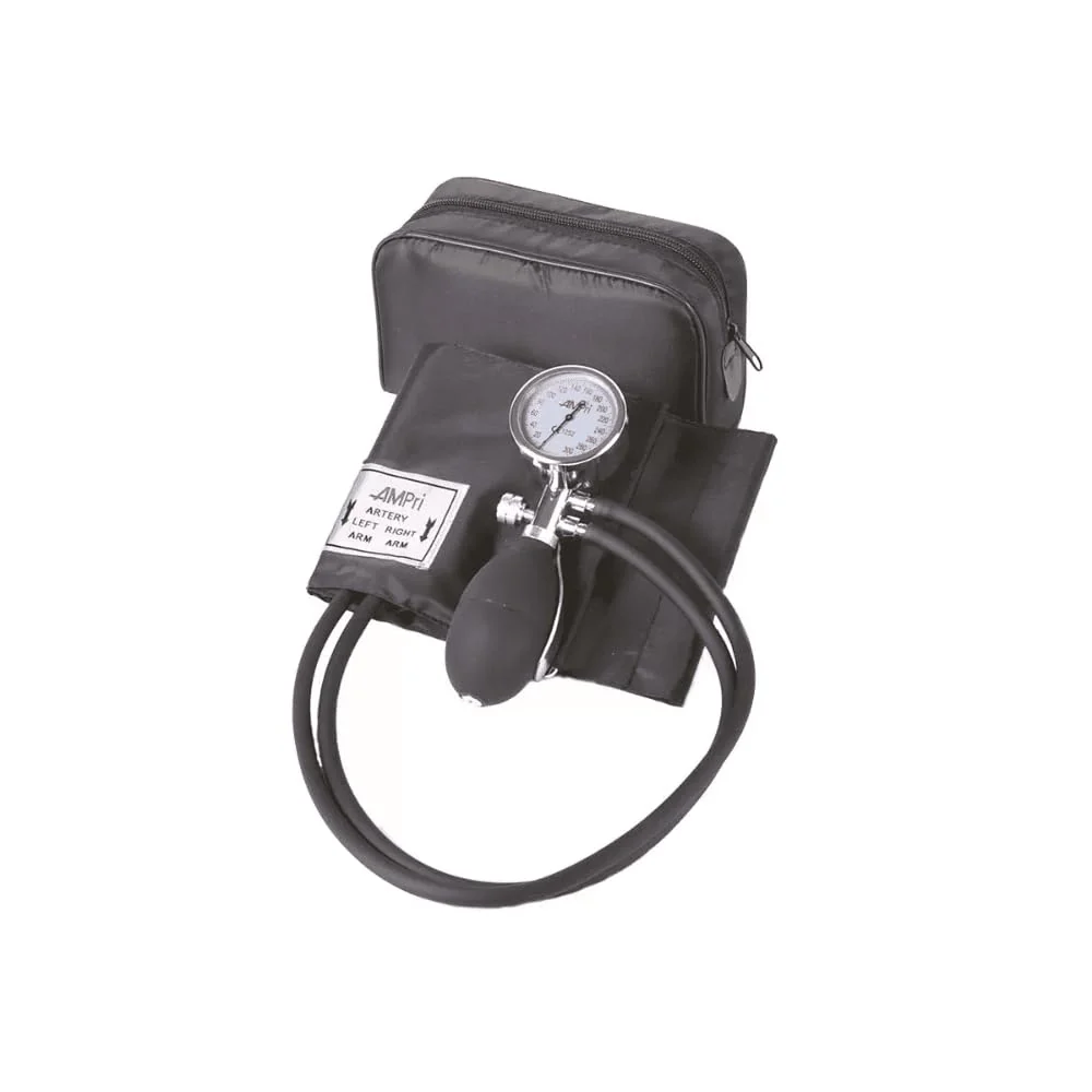 Med-Comfort 09520 Blood Pressure Monitor with Upper Arm Sleeve + Dual-Head Stethoscope and Carry Case