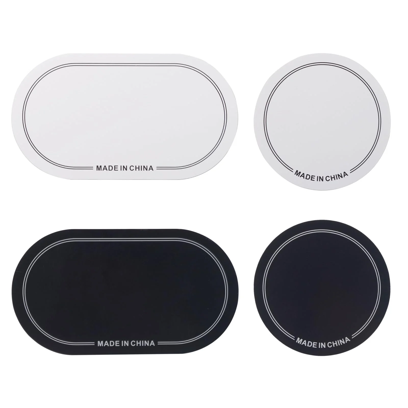 MEELYHOMEZQA 2pcs Single/Double Pedal Drum Patches Skin Replacement Self-Adhesive Drumhead Patchs Protector for Kick Bass Durm Parts, 18*10cm - Image 5