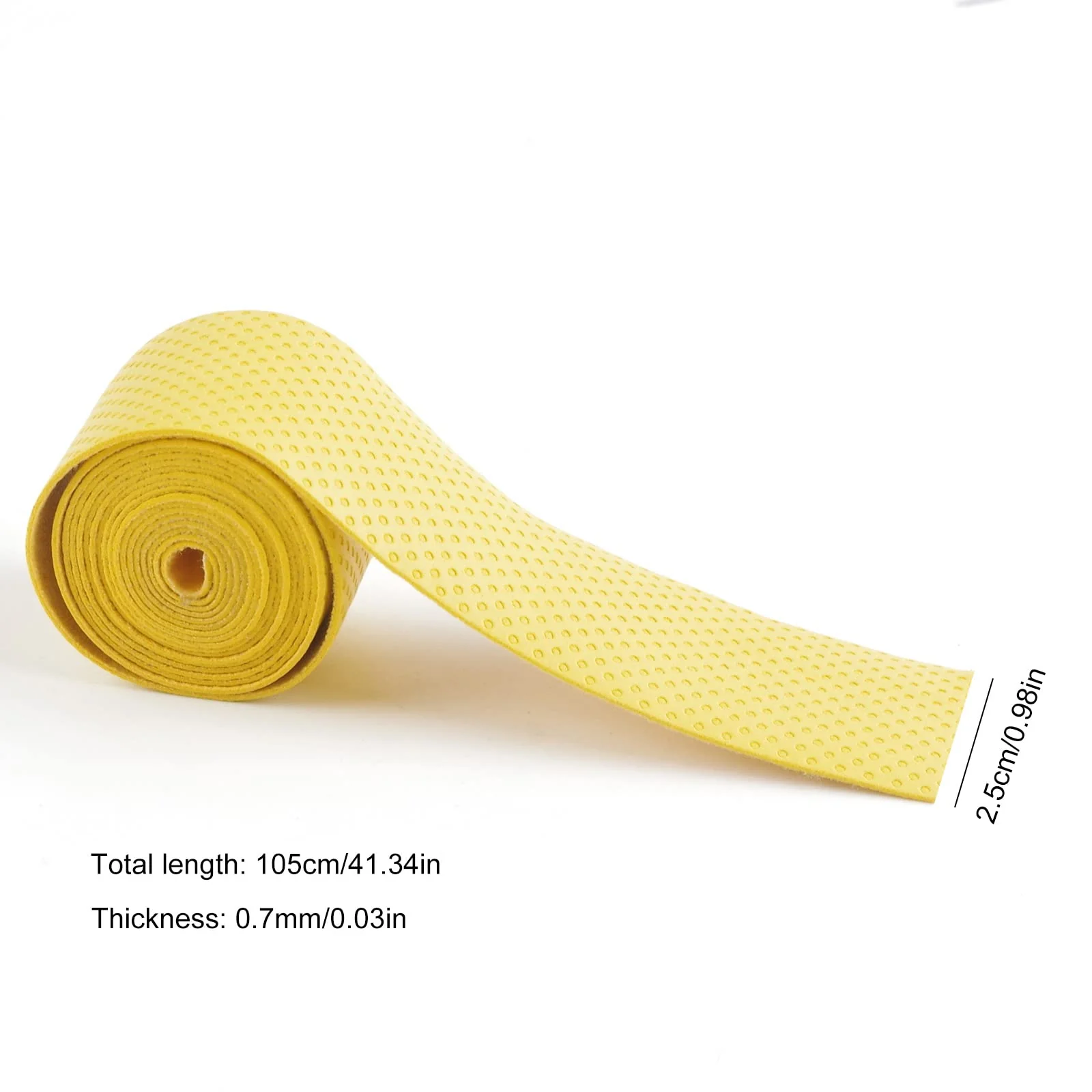 MEELYHOMEZQA Handle Grip Tape Self Adhesive Grip Tape Slip Handle Wrap Drum Stick Wrap Tape Handle Wraps for Drumstick Badminton, Purple - Image 6