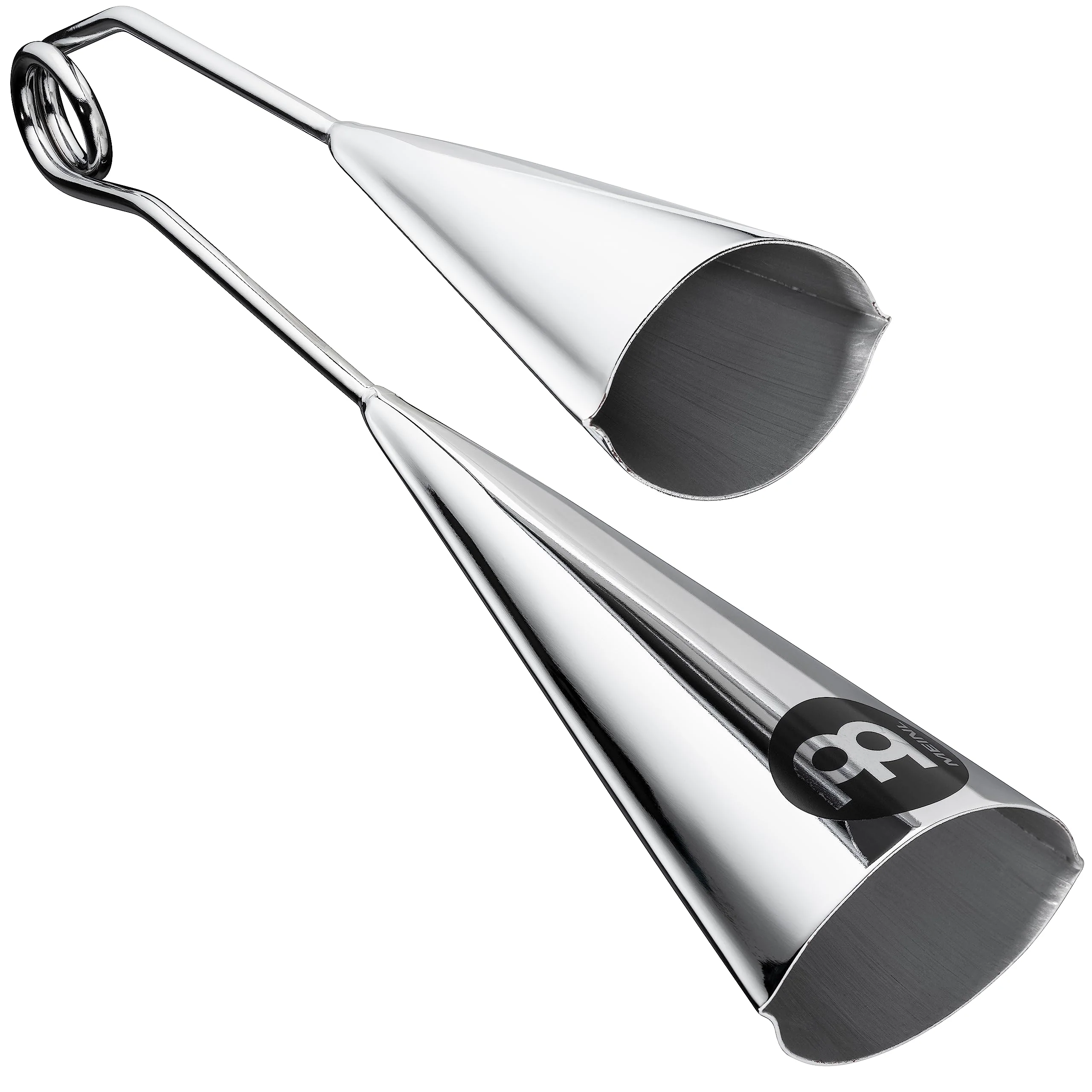 Meinl Percussion STBAG2-CH Tonally Matched Chrome Finish Steel Handheld A-Go-Go Bells, Large