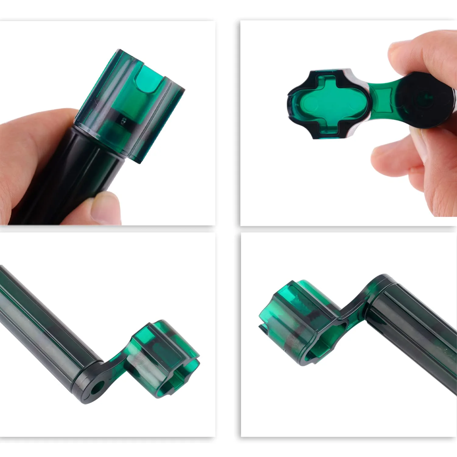 Metallor Guitar String Winder Bridge Pin Remover Speed Peg Puller for Guitar Bass Banjo Mandolin Ukulele and More String Instruments Green. - Image 2